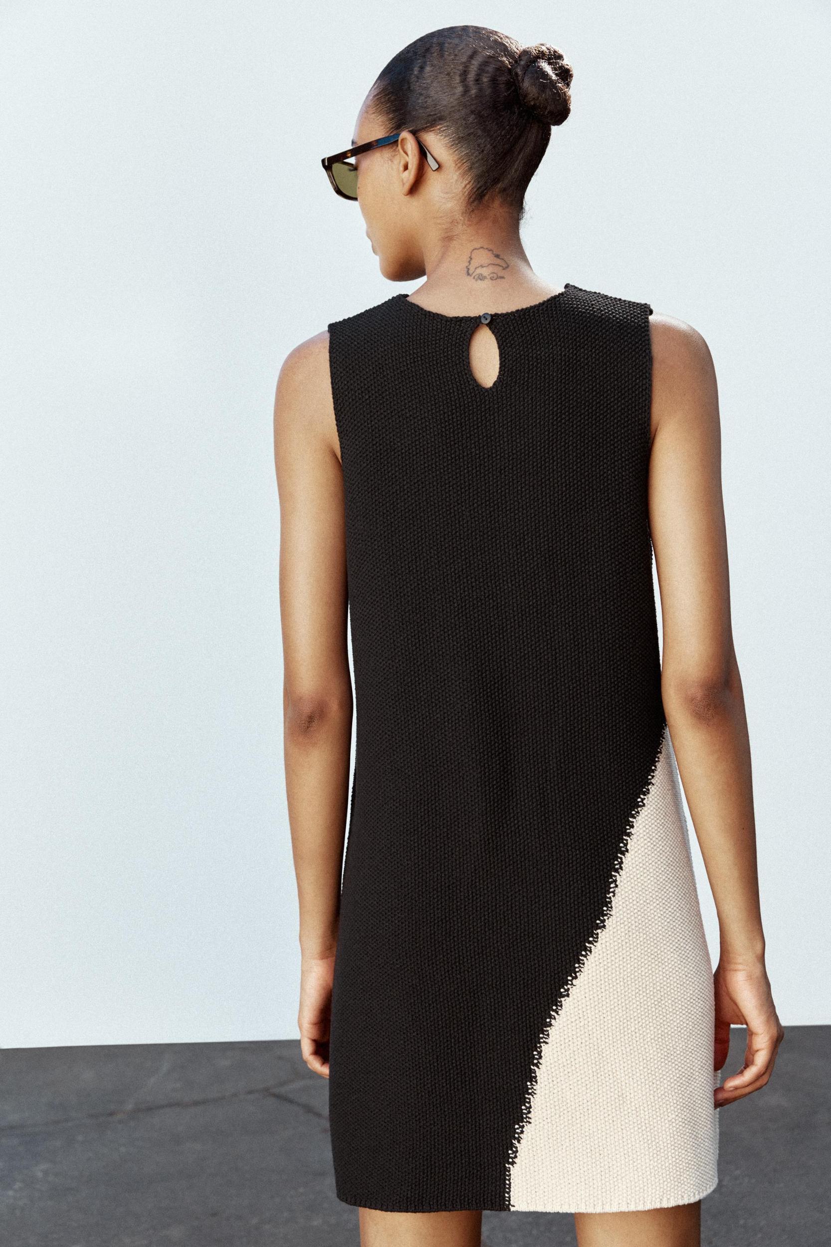 SHORT KNIT DRESS Product Image