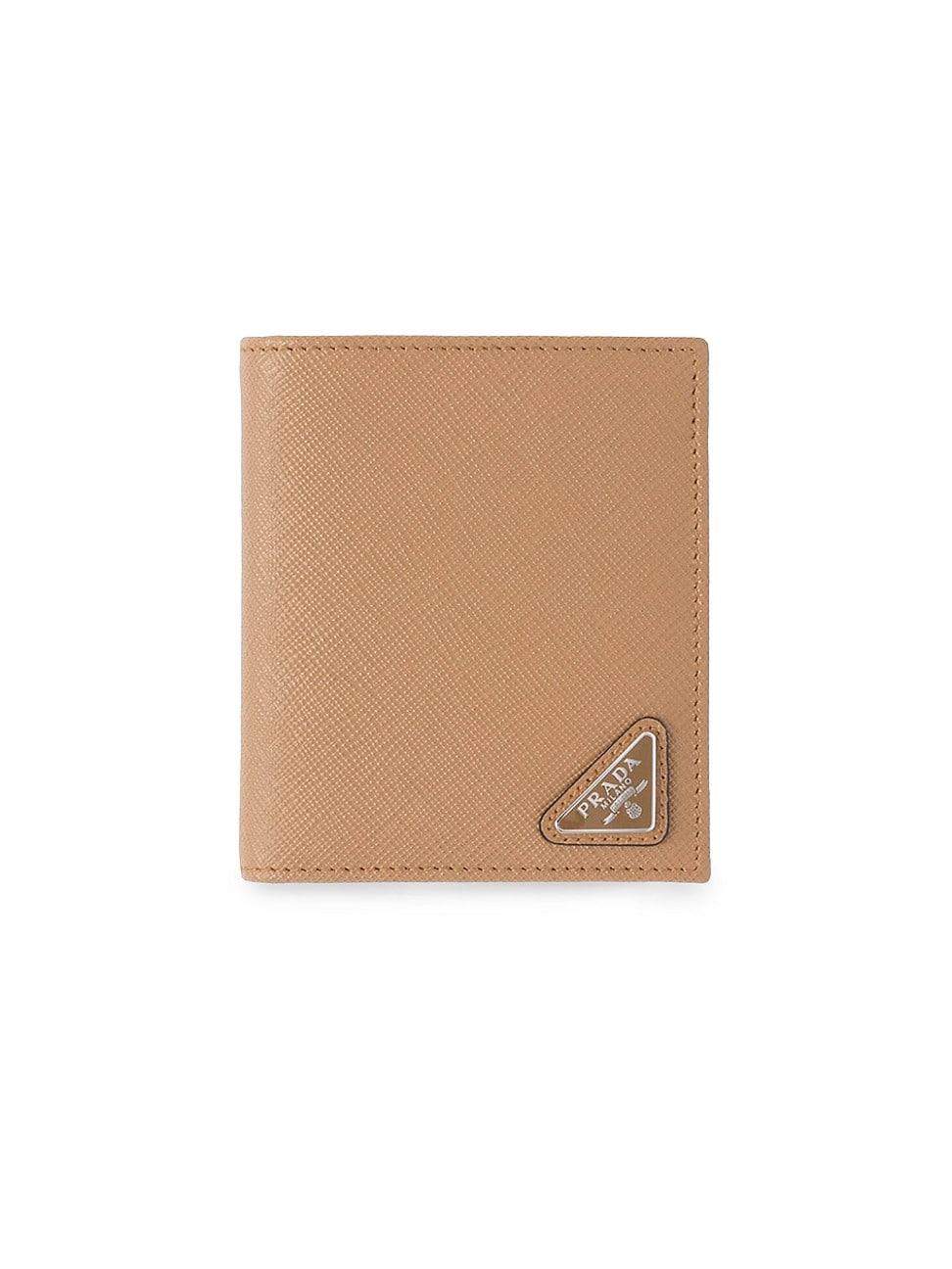 Mens Saffiano Triangolo Billfold Wallet Product Image