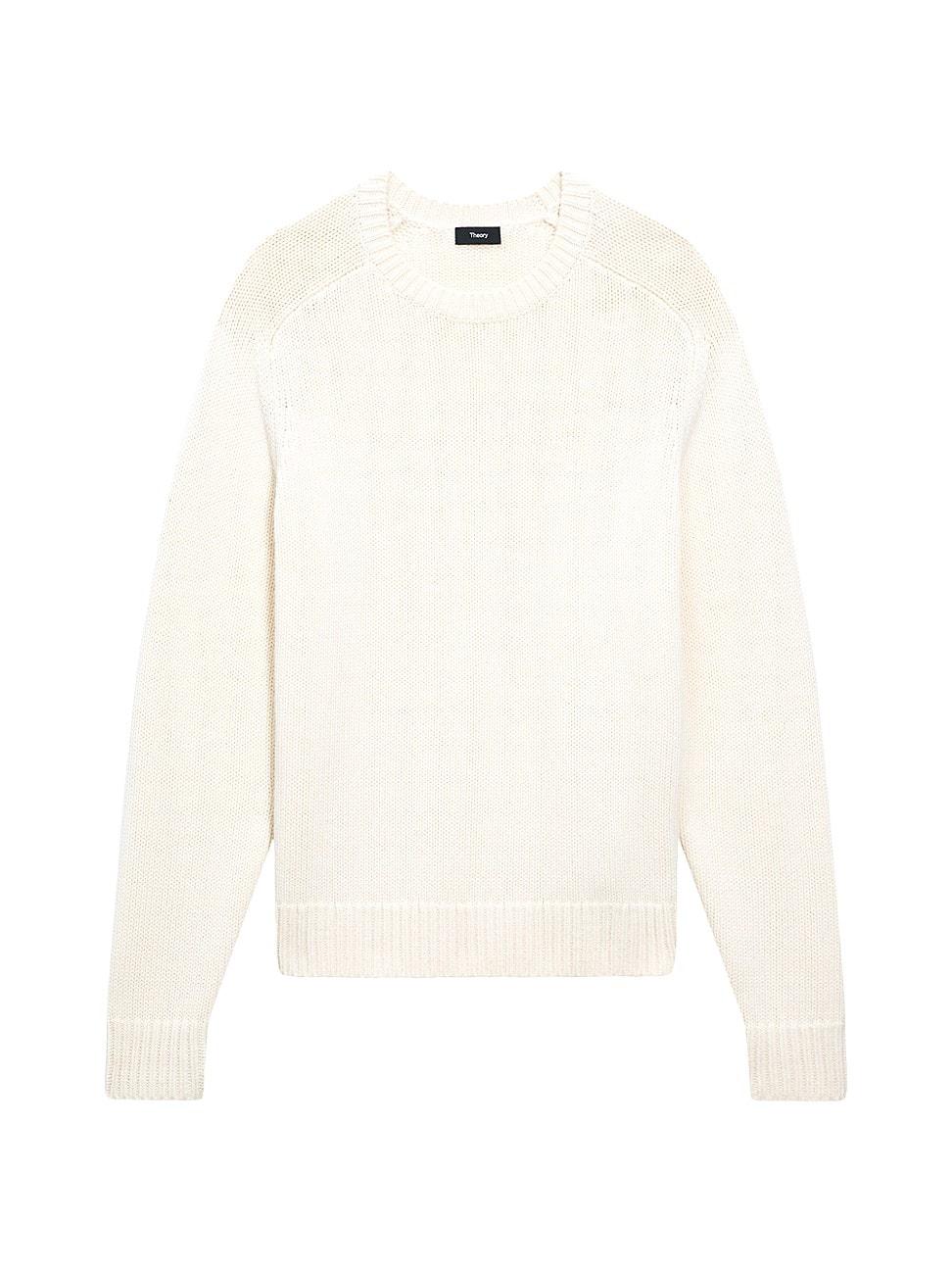 Mens Heavy Wool-Cashmere Crewneck Sweater Product Image
