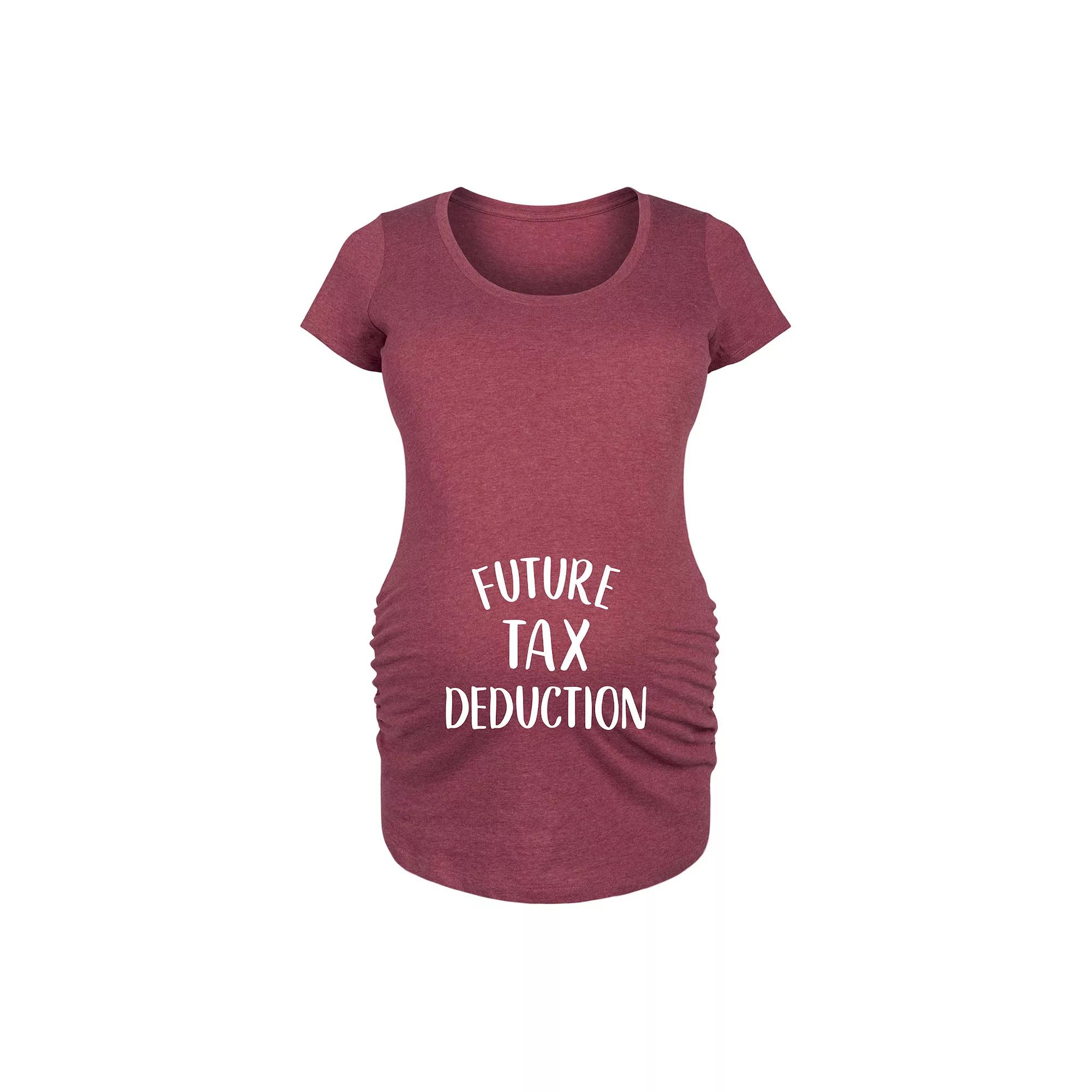 Maternity Future Tax Deduction Graphic Tee, Women's,  Product Image