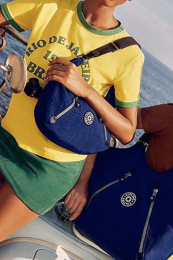 Kipling Nikki Heritage Nylon Shoulder Bag Womens at Urban Outfitters Product Image