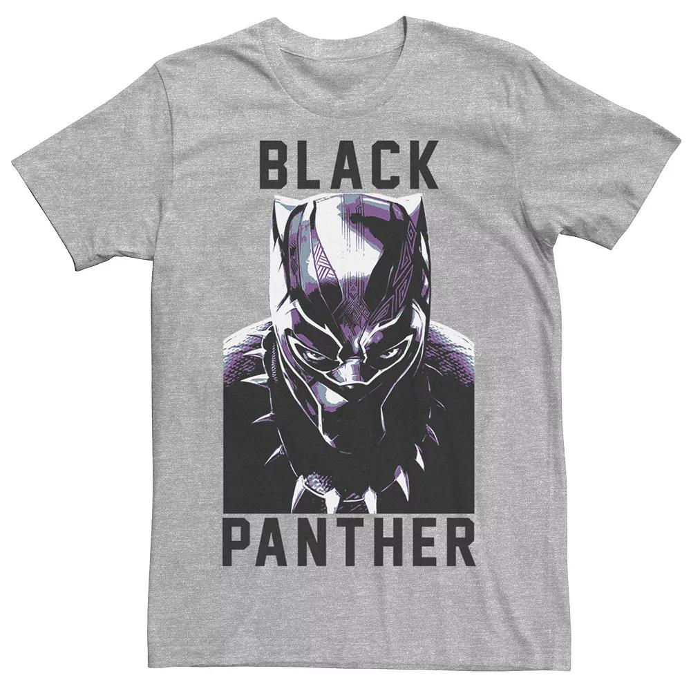 Men's Marvel Black Panther Avengers Stare Collegiate Graphic Tee,  Product Image