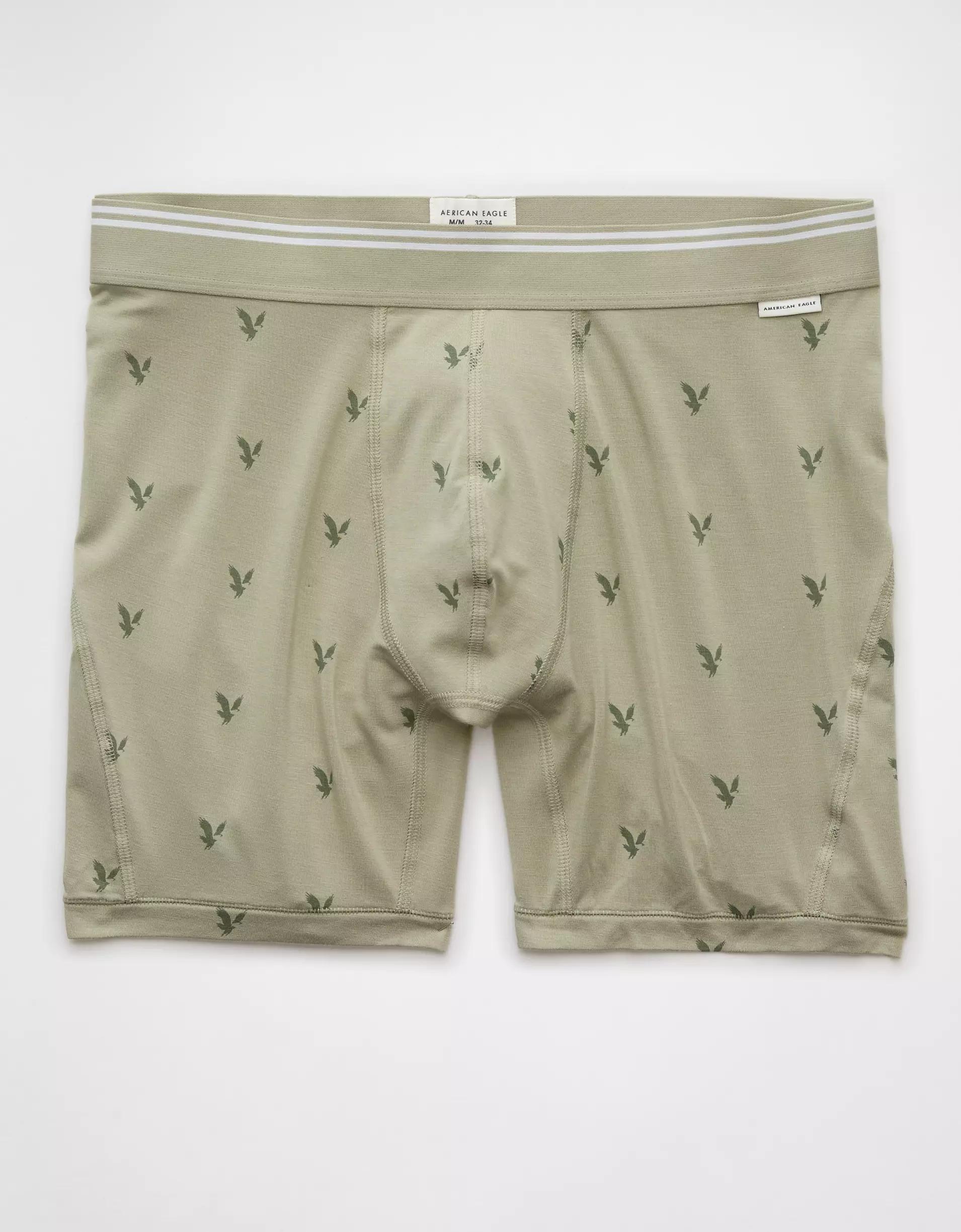 AEO Men's Eagles 6" Ultra Soft Boxer Brief Product Image