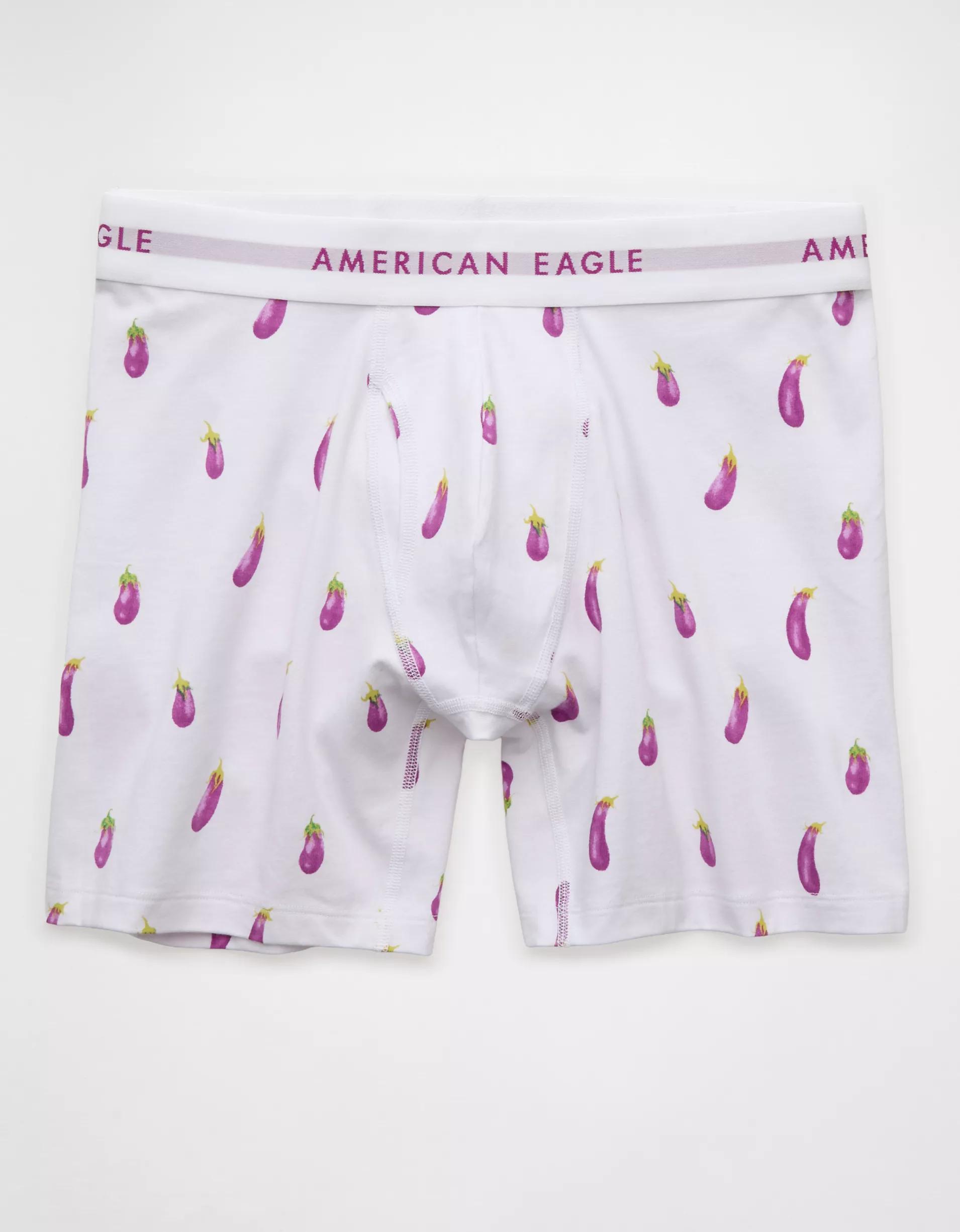 AEO Men's Eggplant 6" Classic Boxer Brief Product Image