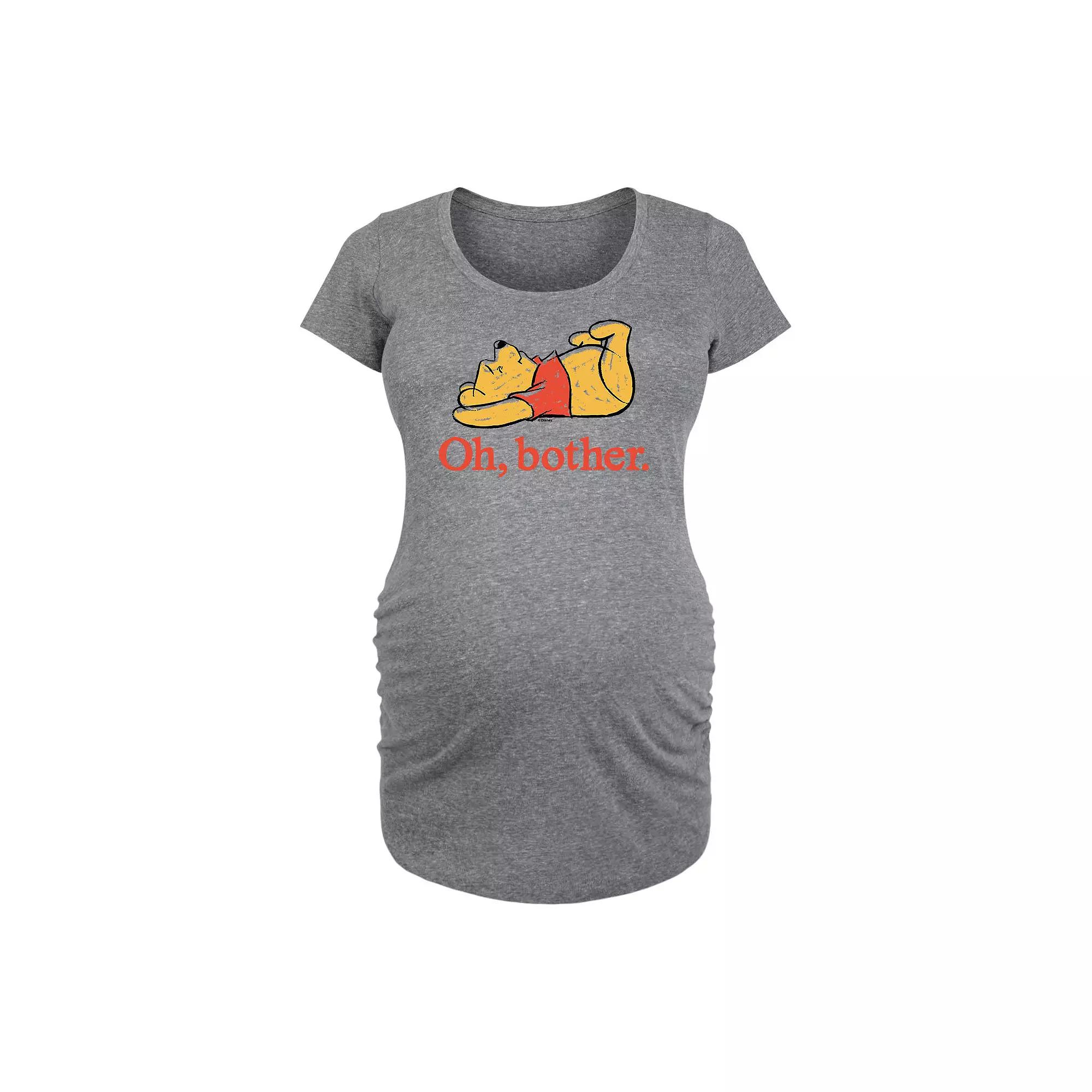 Disney's Winnie the Pooh Maternity Oh Bother Graphic Tee, Women's,  Product Image