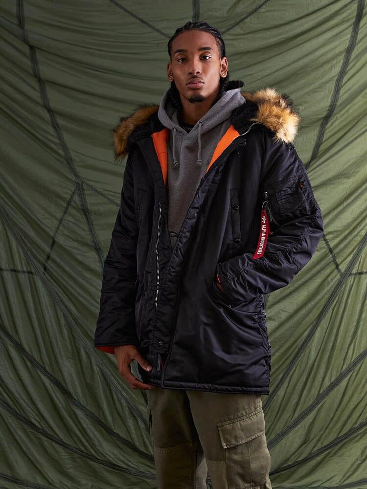N-3B SLIM FIT PARKA Male Product Image