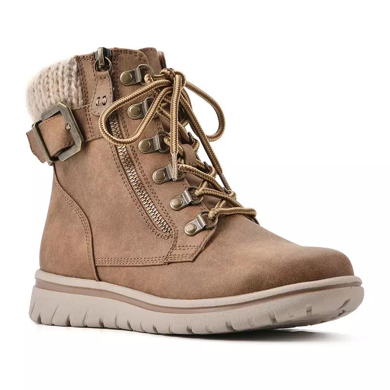 Cliffs by White Mountain Hearty Women's Combat Boots,  Product Image