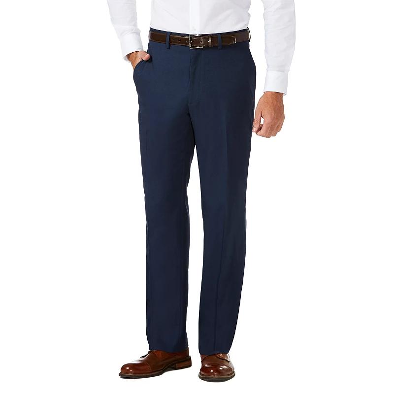 Men's Haggar® Travel Performance Tailored-Fit Stretch Flat-Front Suit Pants,  Product Image