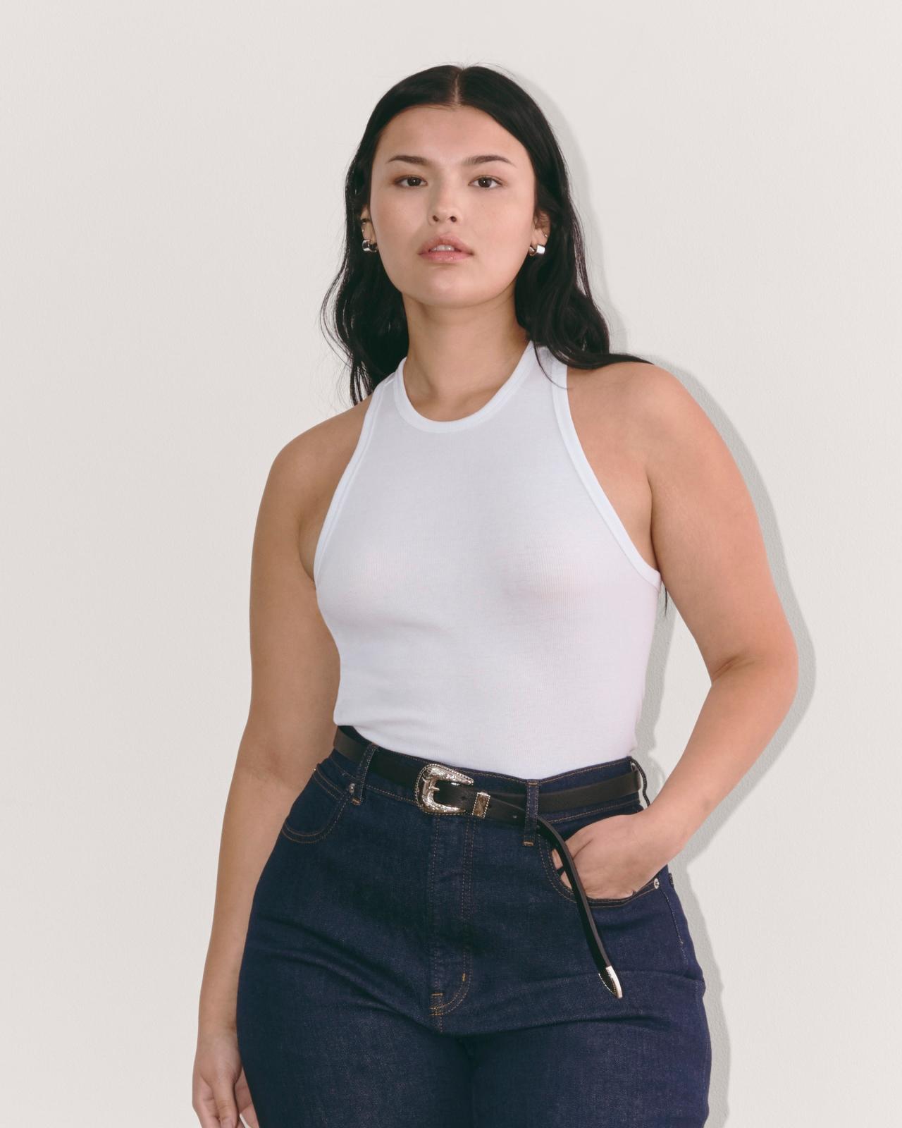 Womens Luxe Rib Racerback Tank by Everlane Product Image