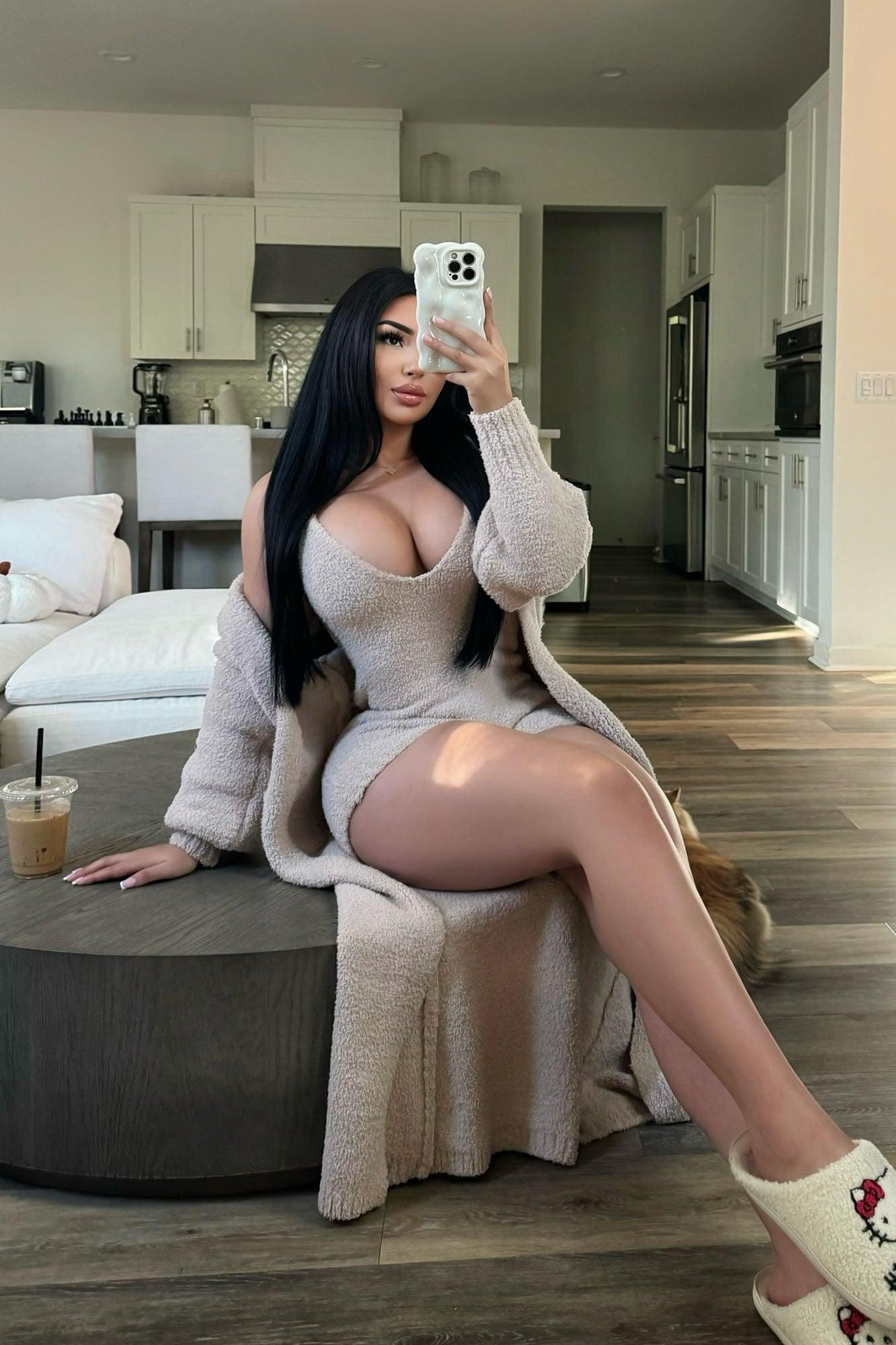 Living In It 2 Piece Romper Set - Taupe Product Image