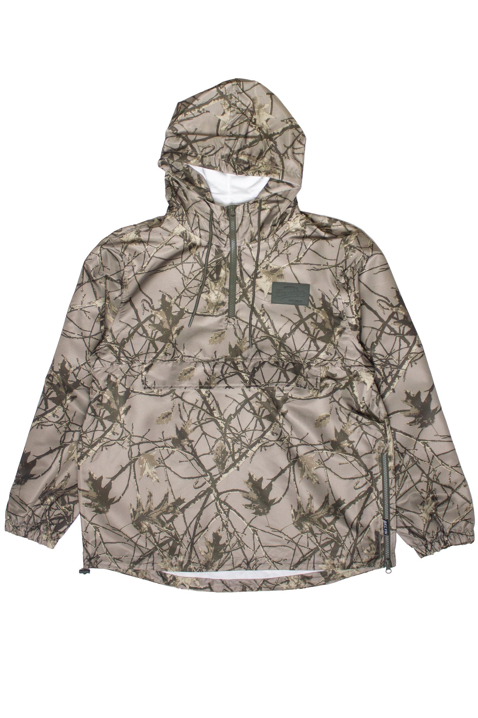 Woodland Camo Pullover Windbreaker Product Image