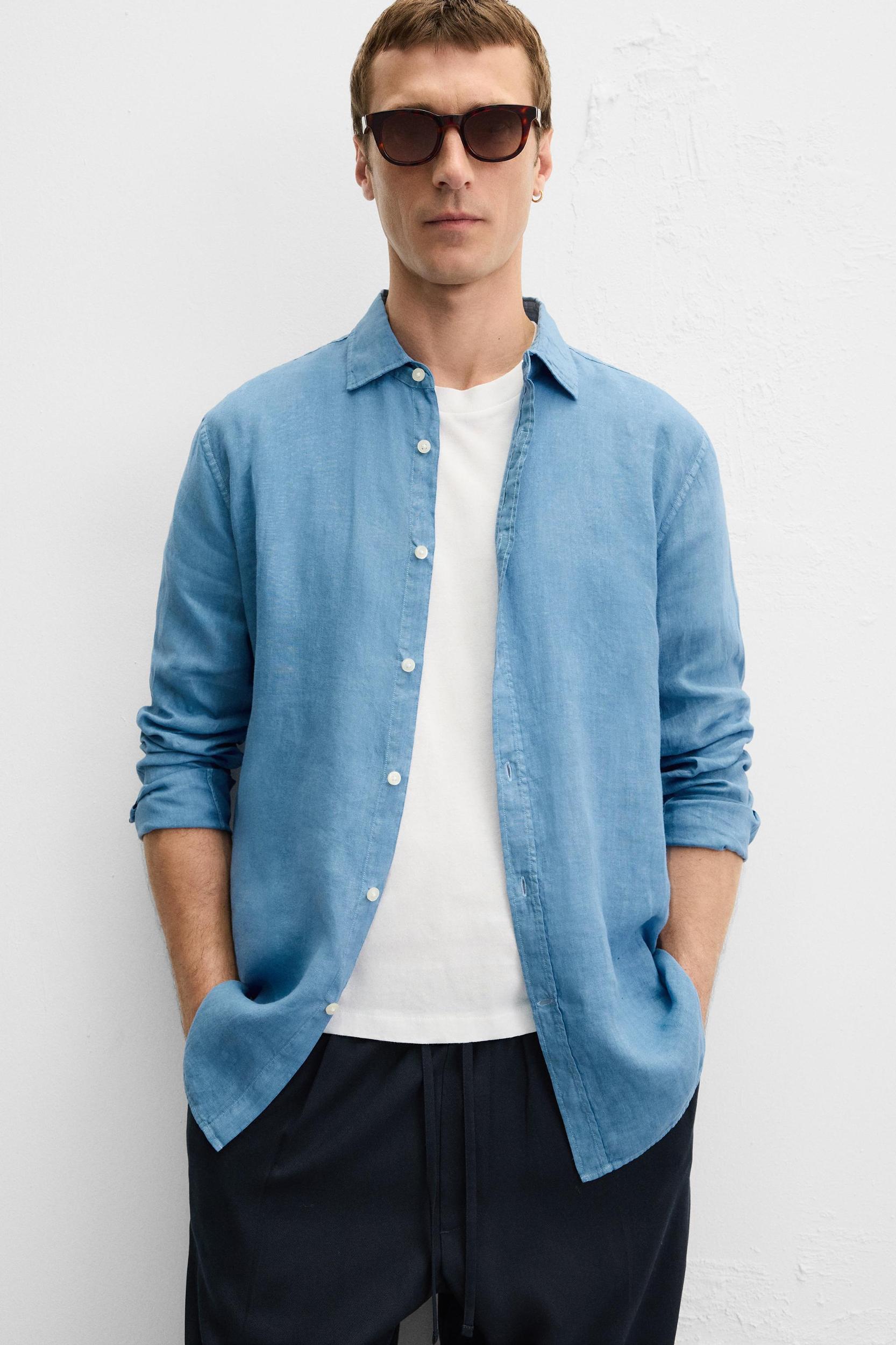 100% LINEN SHIRT Product Image