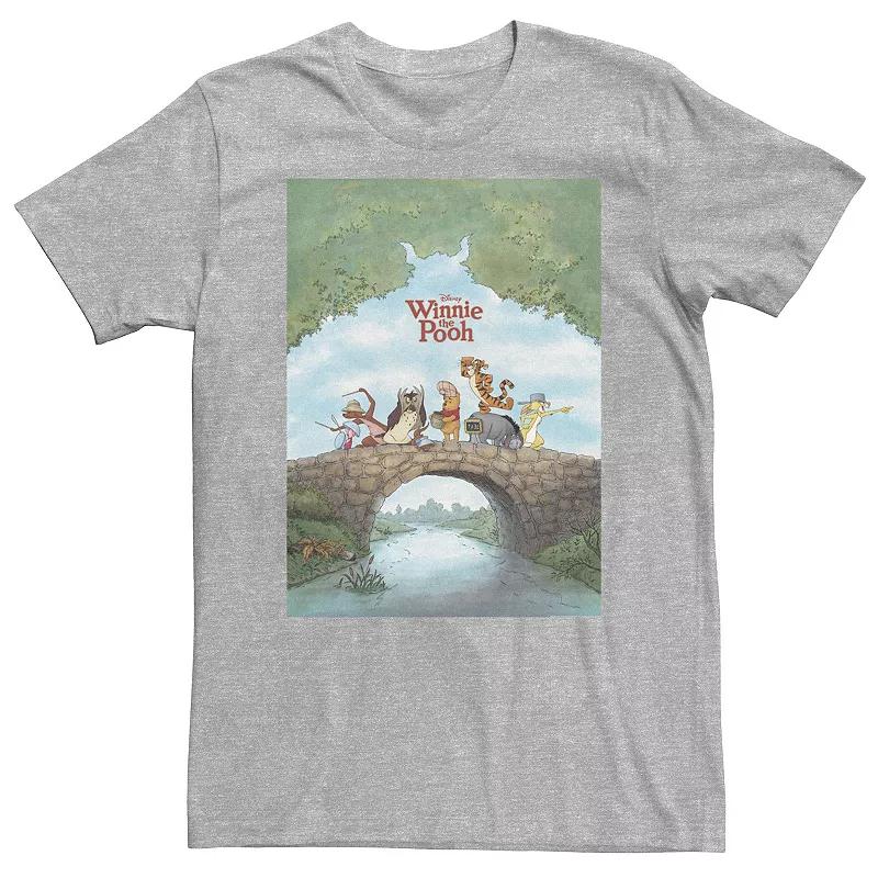 Big & Tall Disney Winnie The Pooh Poster Tee, Men's,  Product Image