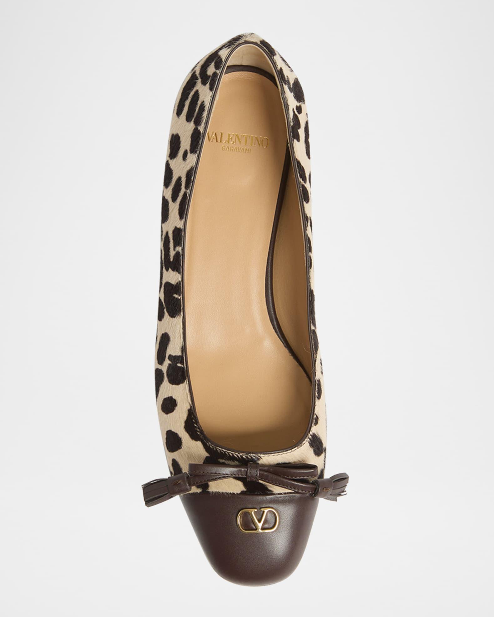 VLogo Valet Du Roi Pony Hair Ballerina Flats Product Image