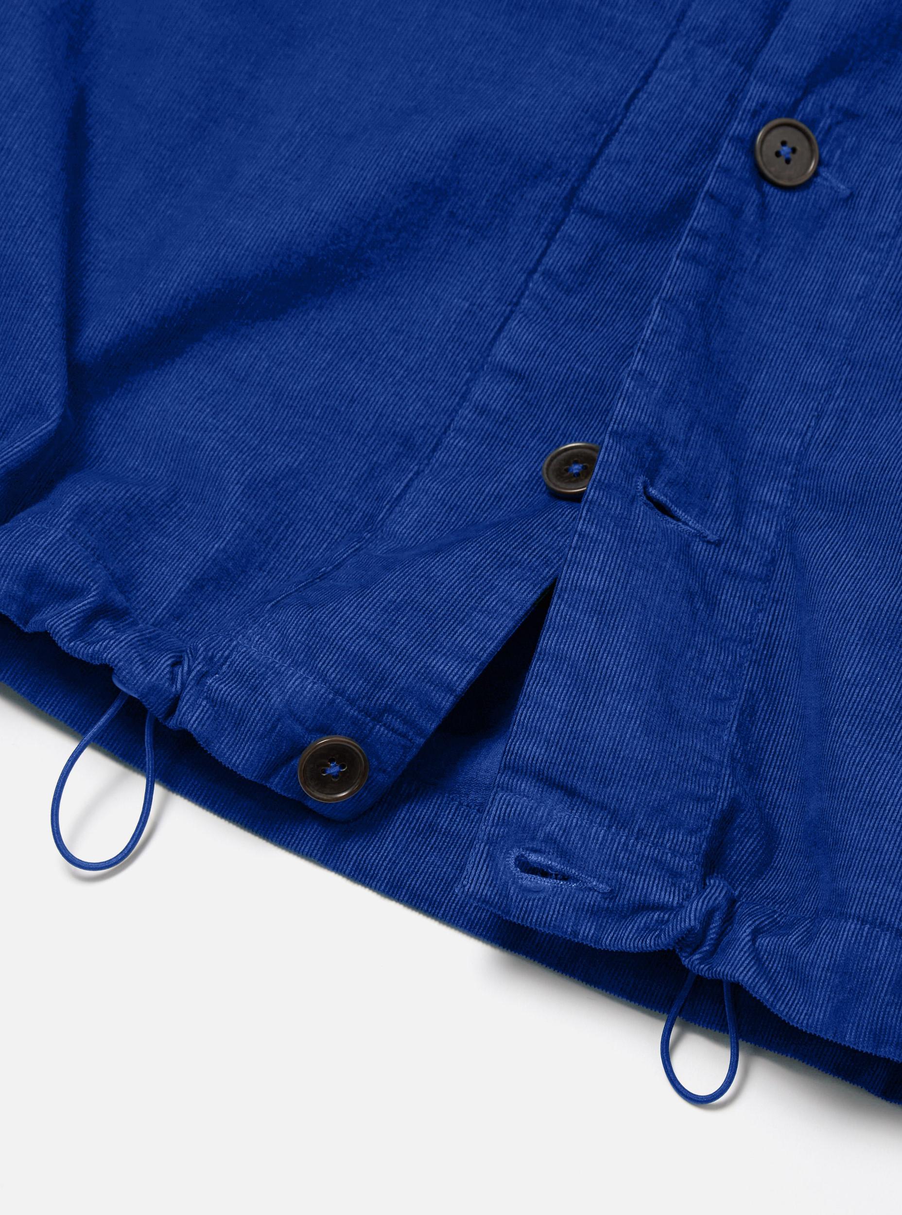 Universal Works Tech Overshirt in Work Blue Summer Cord Product Image