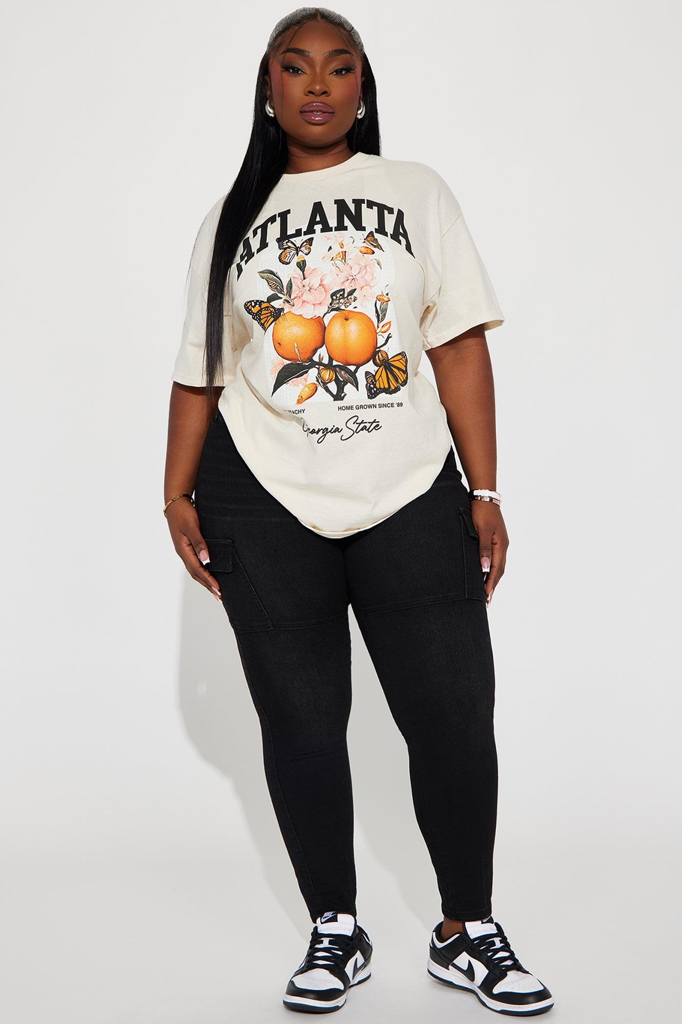 Georgia Peach Graphic Tee - Sand Product Image