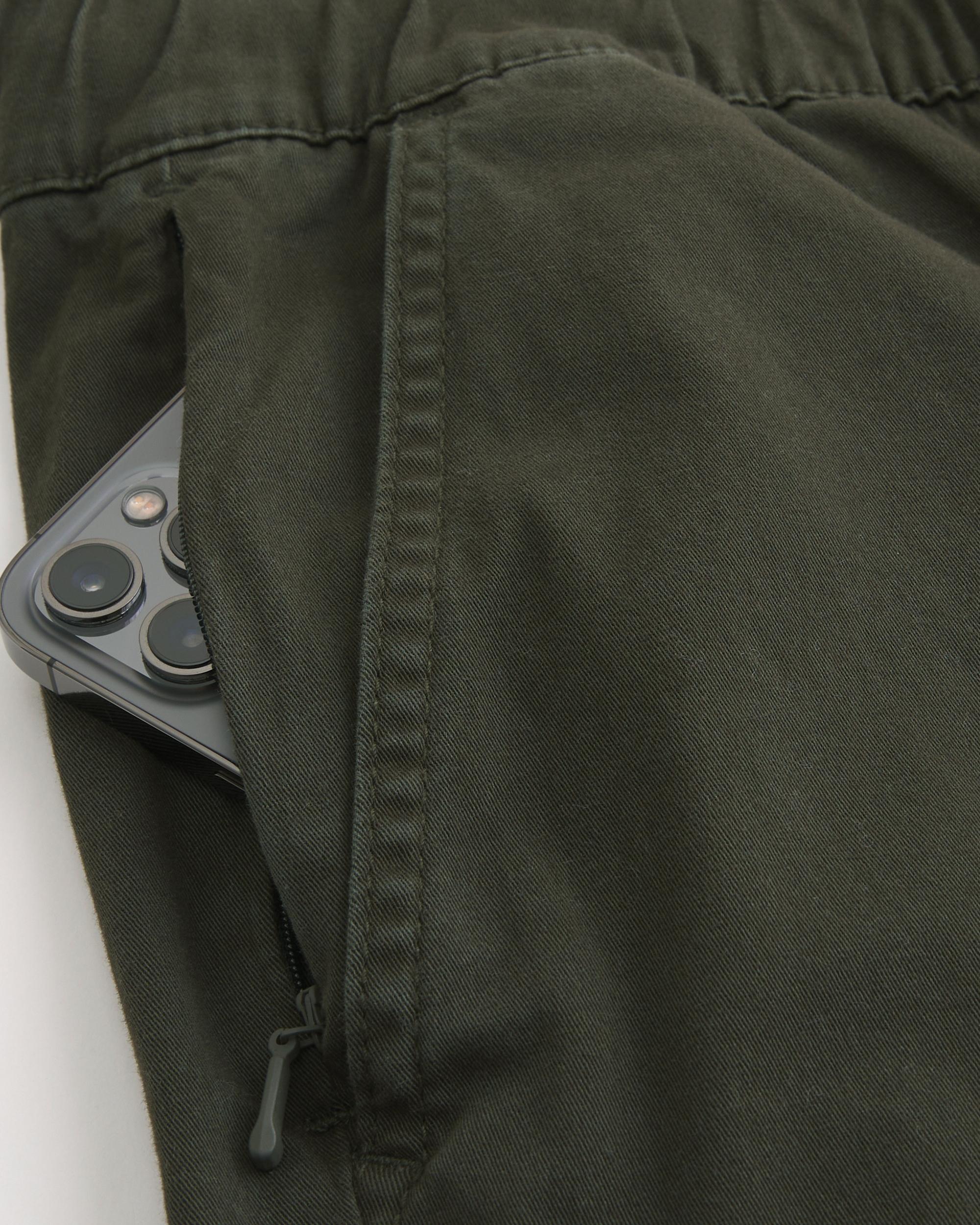 Relaxed Twill Joggers Product Image