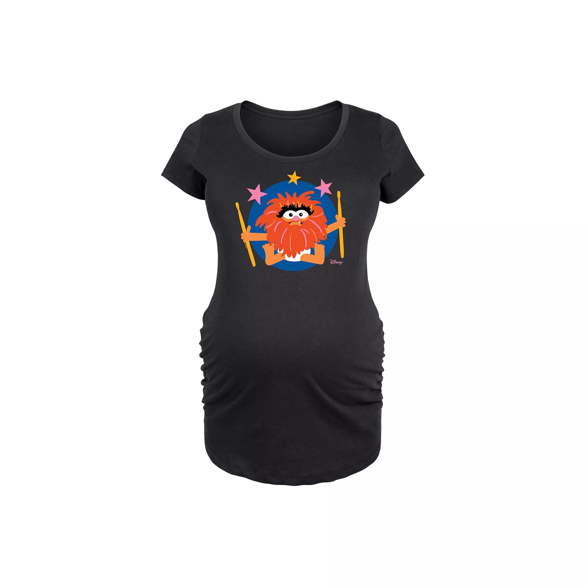 Disney's The Muppets Maternity Baby Animal With Stars Graphic Tee, Women's,  Product Image