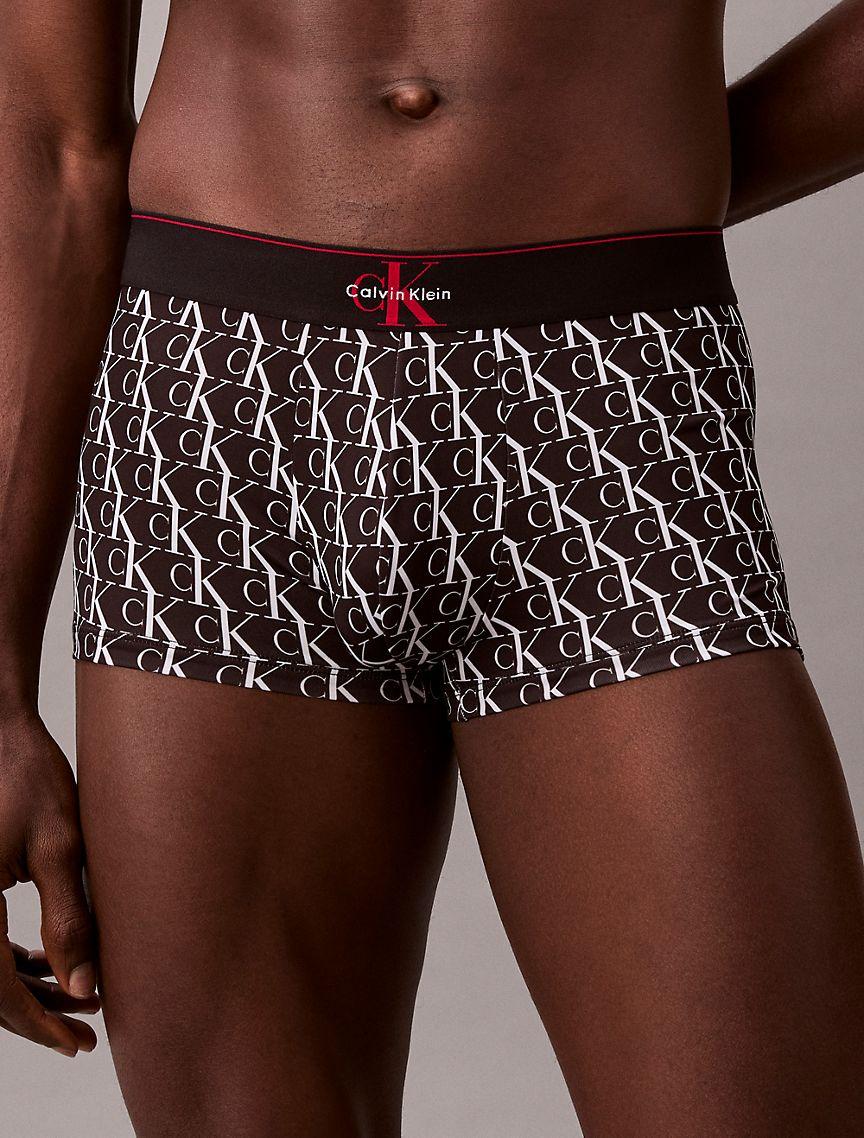 Graphic Monogram Microfiber Stretch Low Rise Trunk Product Image