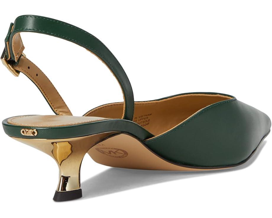 Khloe Pointed Toe Slingback Kitten Heel Product Image