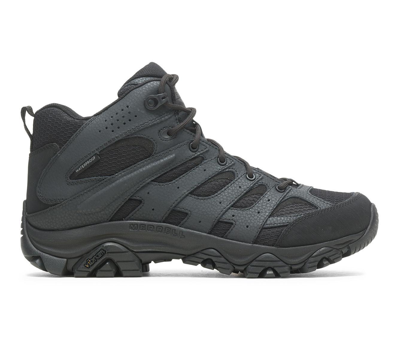 Men's Merrell Work Moab Mid Tactical WP Work Boots Product Image