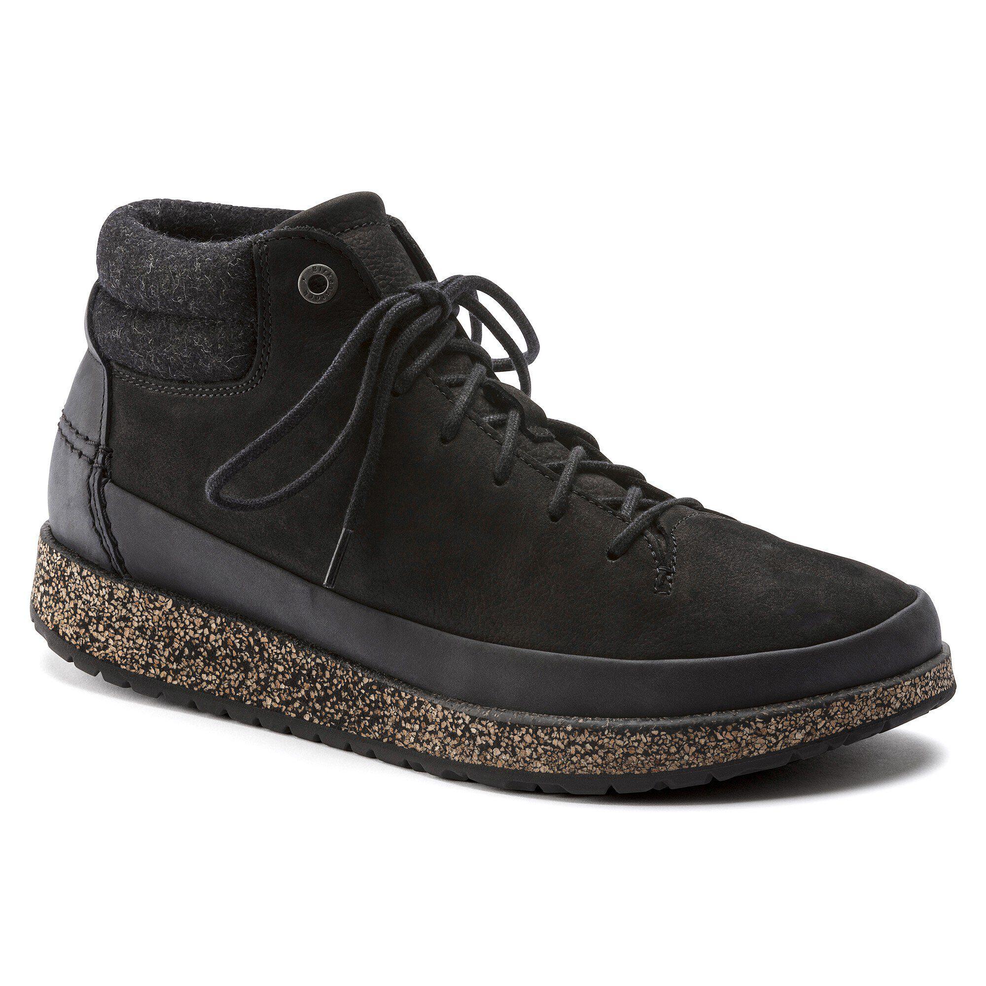 Honnef High Oiled Nubuck Leather Black Product Image