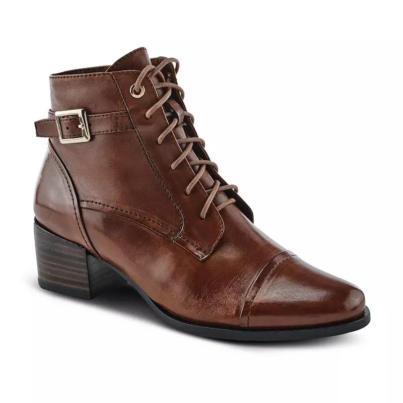 Spring Step Buckleup Women's Ankle Leather Boots,  Product Image