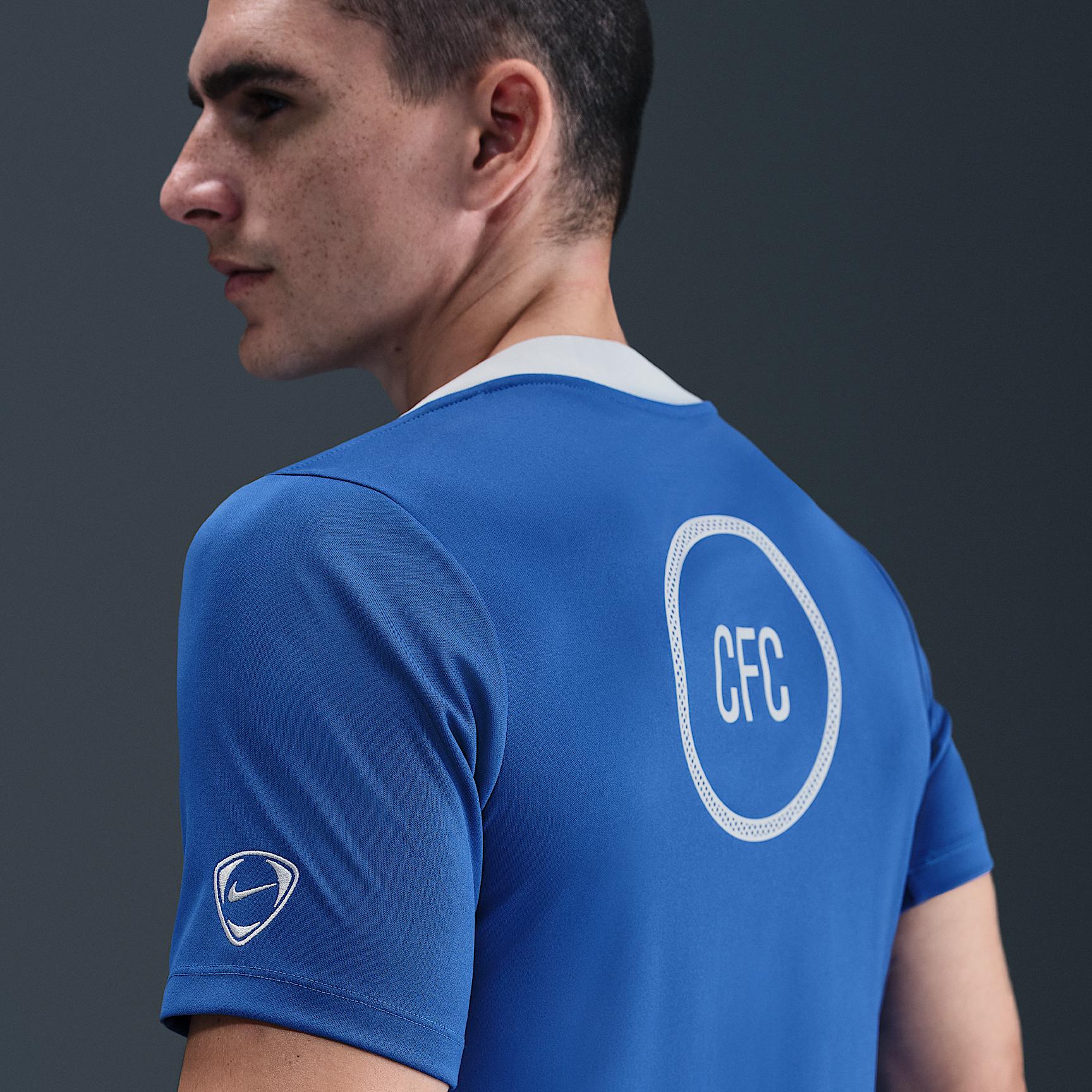 Chelsea FC Academy Pro Third Nike Mens Dri-FIT Total 90 Soccer Pre-Match Top | HM3439-481 Product Image