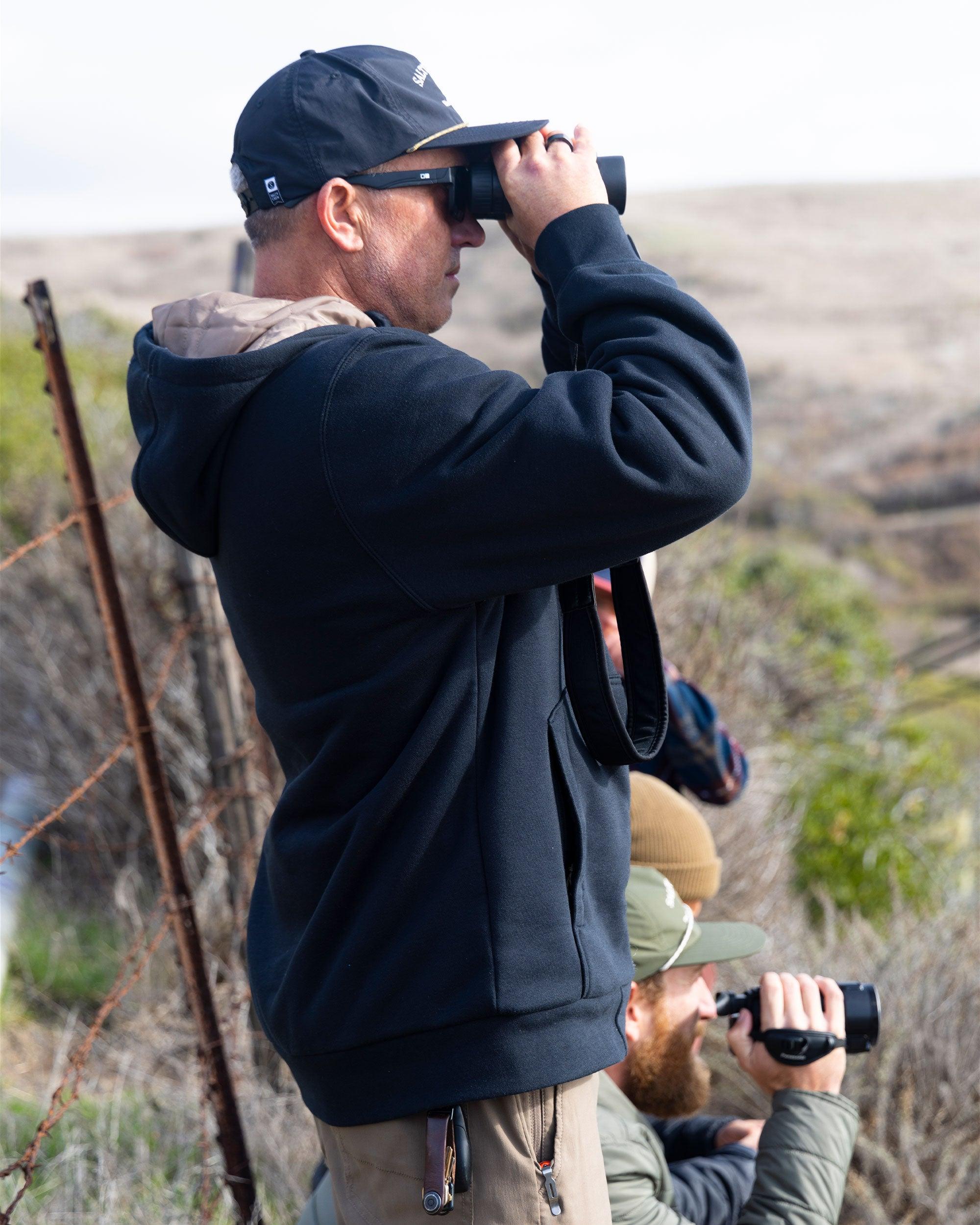 Westward Tech Fleece Hoodie - Black Male Product Image