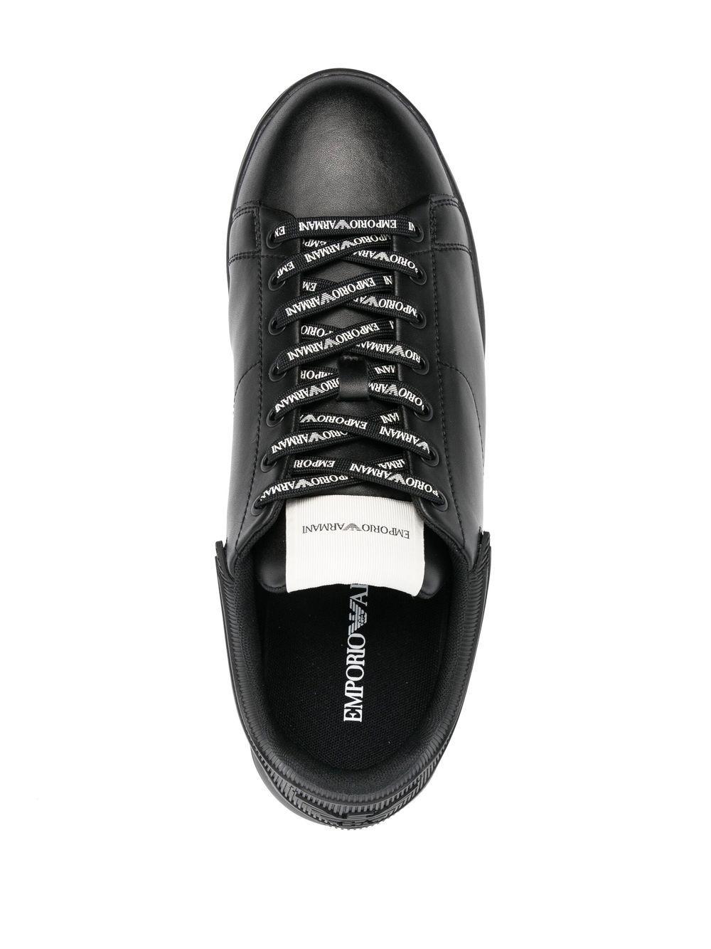 lace-up low-top sneakers Product Image