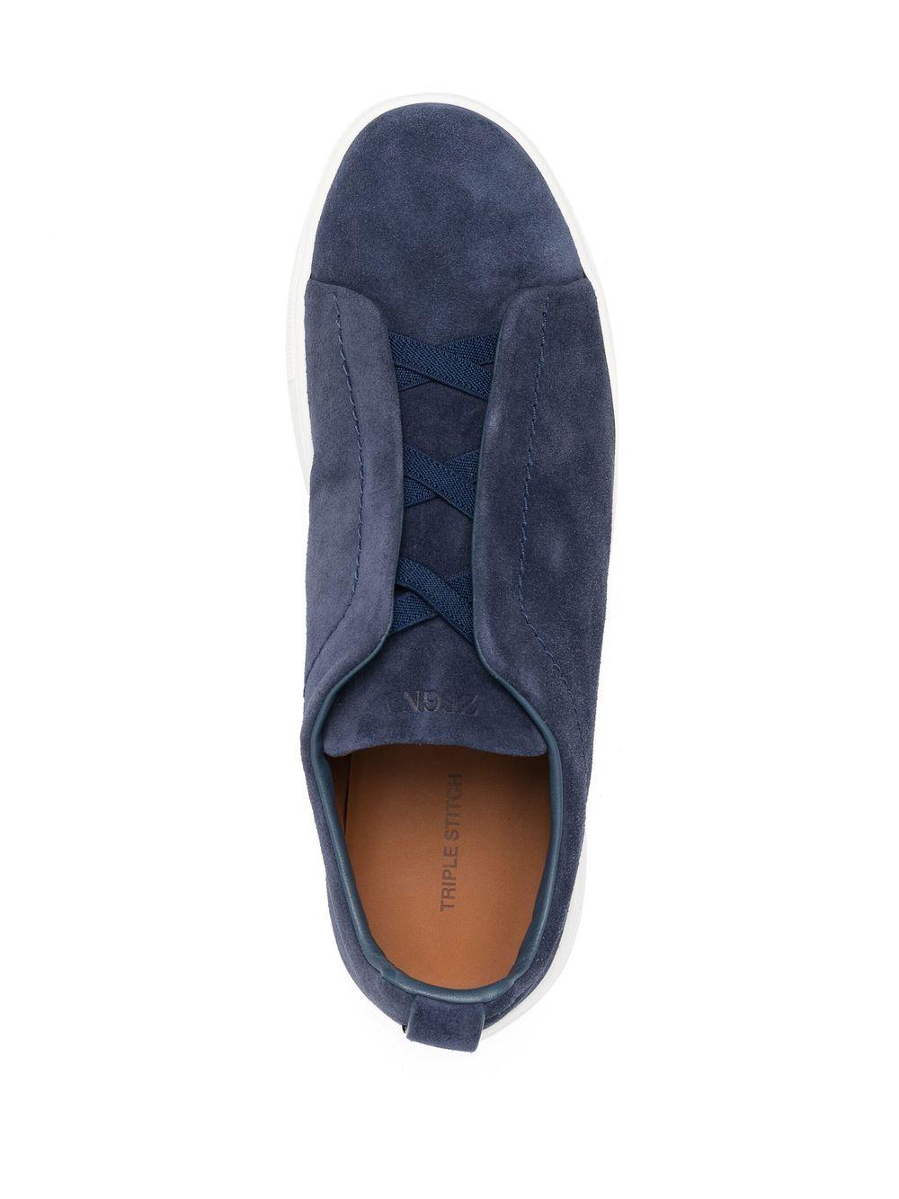 slip-on suede sneakers Product Image