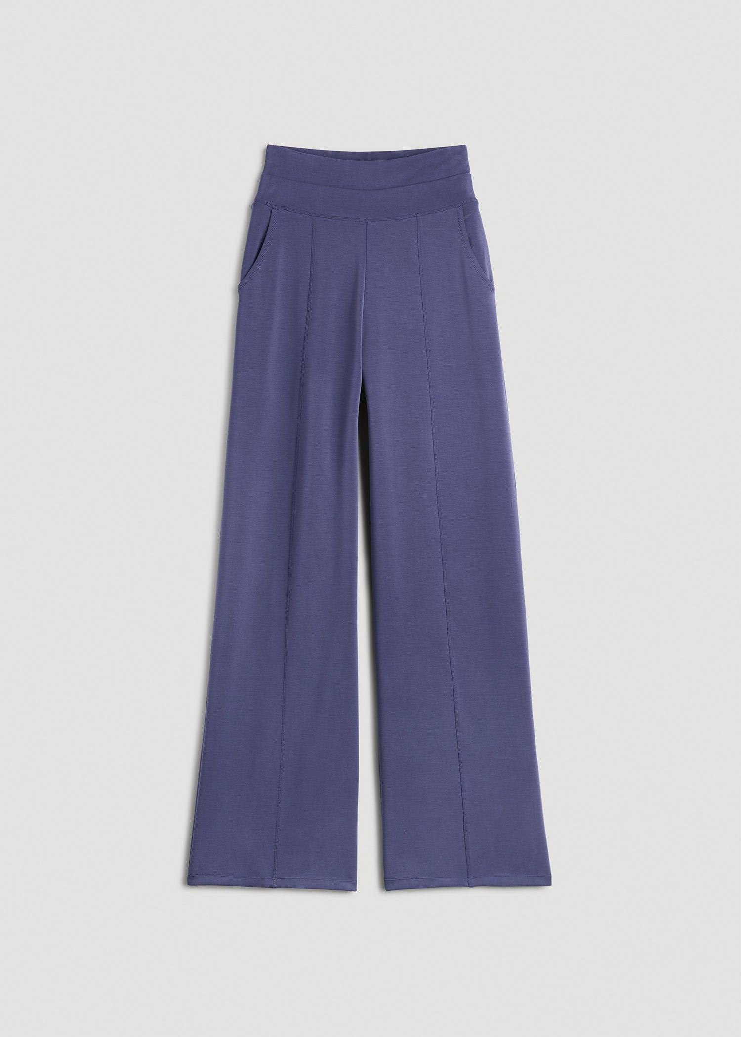 Soft Motion Wide Leg Ultra High Rise Pant for Tall Women in Future Dusk Female Product Image