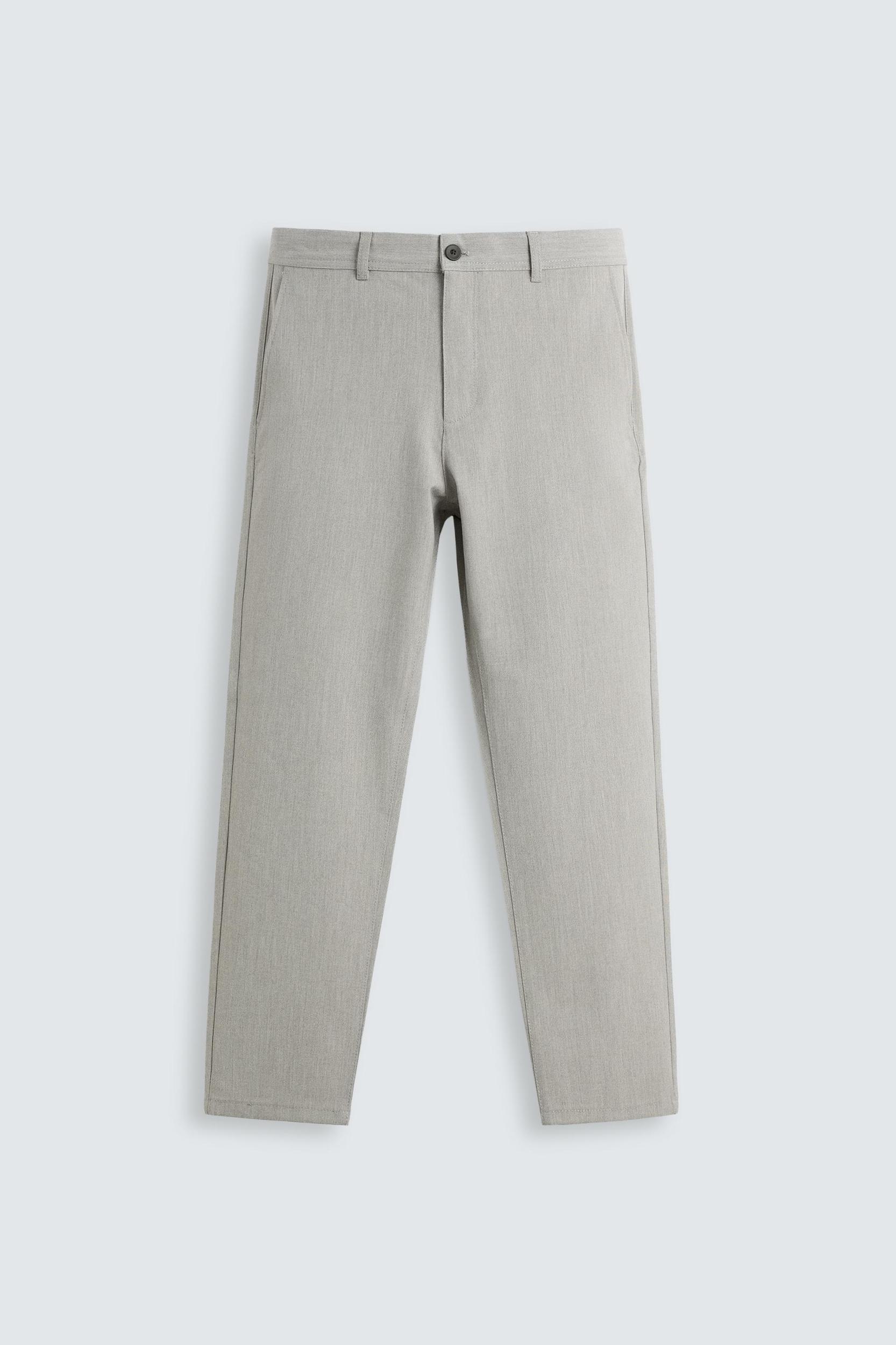 TEXTURED STRETCH PANTS Product Image
