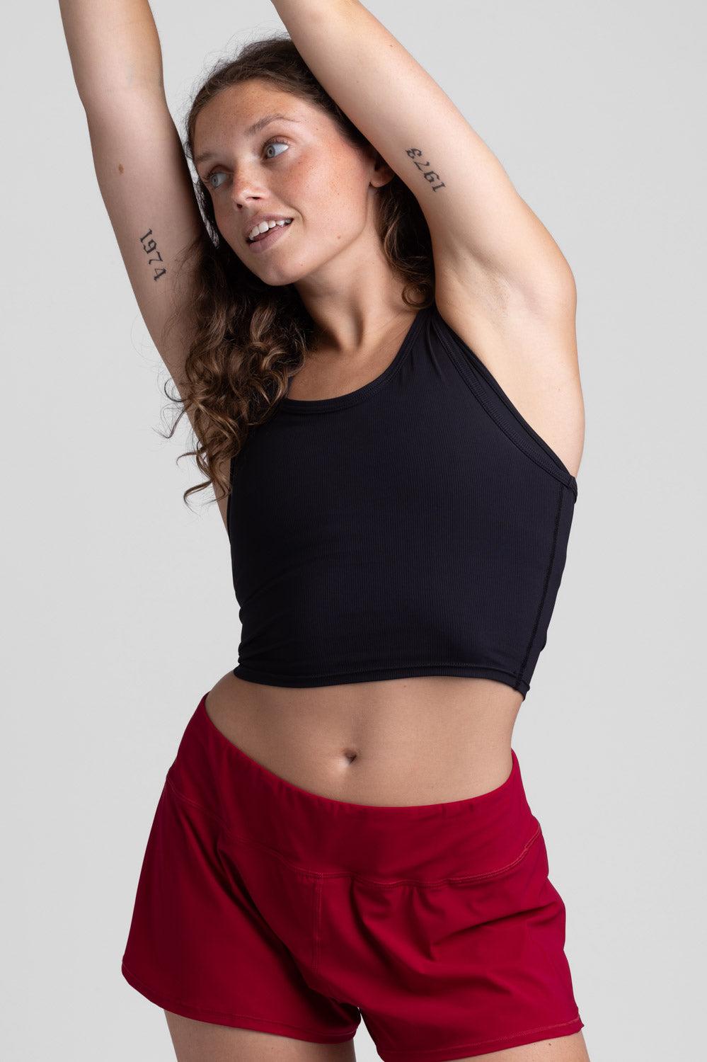 Poppy Run Short - Cranberry Female Product Image