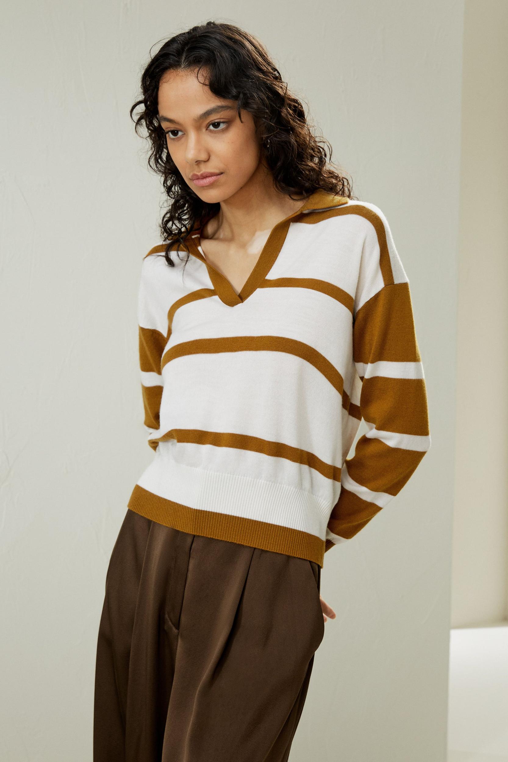 Merino Wool Sweater Polo Product Image