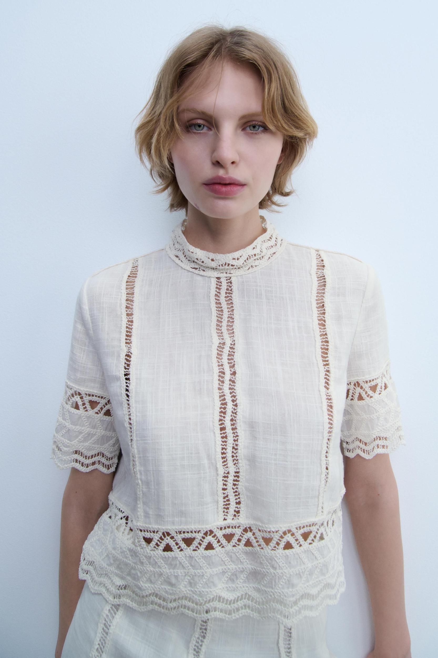 CROCHET SHIRT ZW COLLECTION Product Image