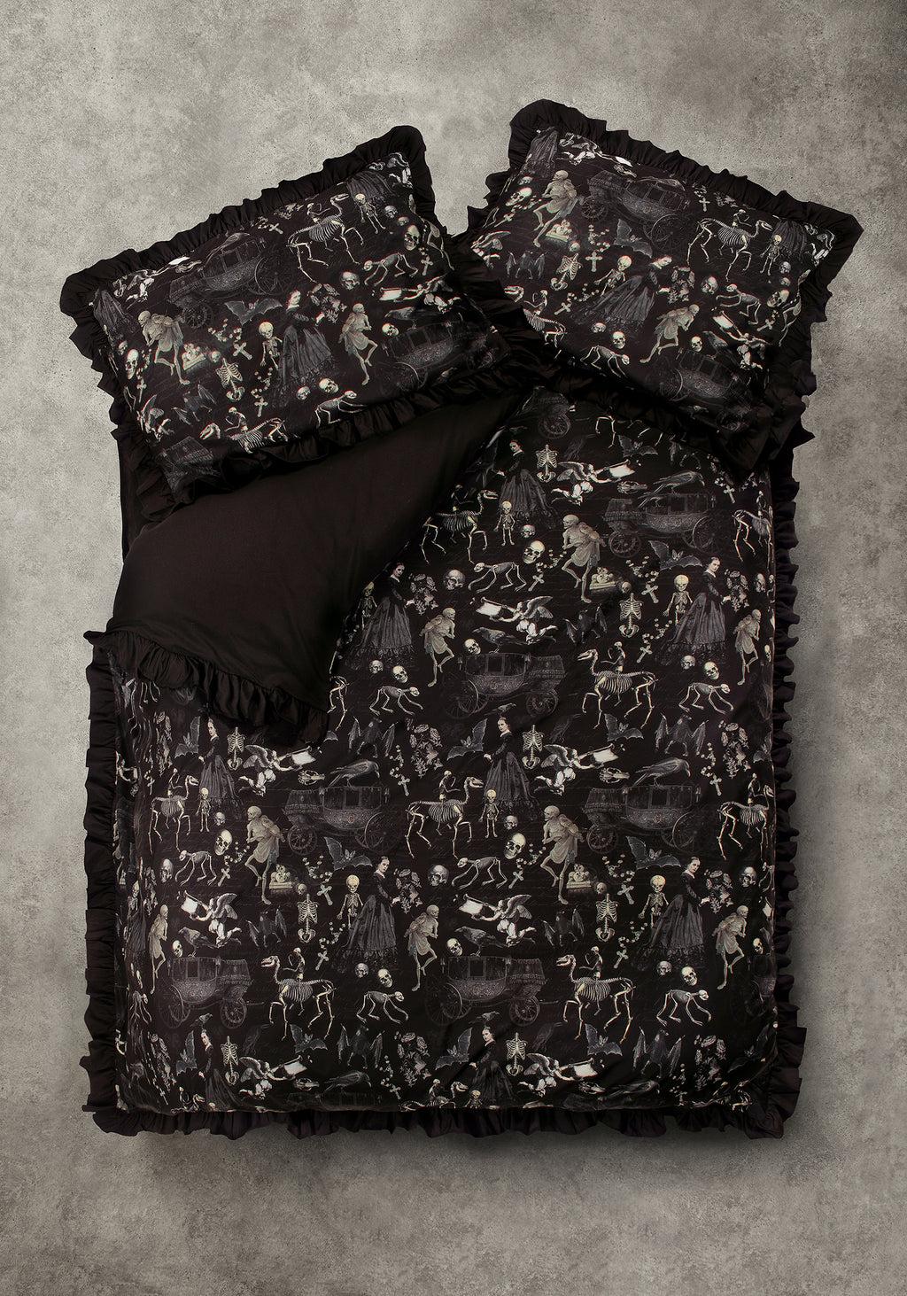 Melancholia Ruffle Bedding Set - US King Product Image