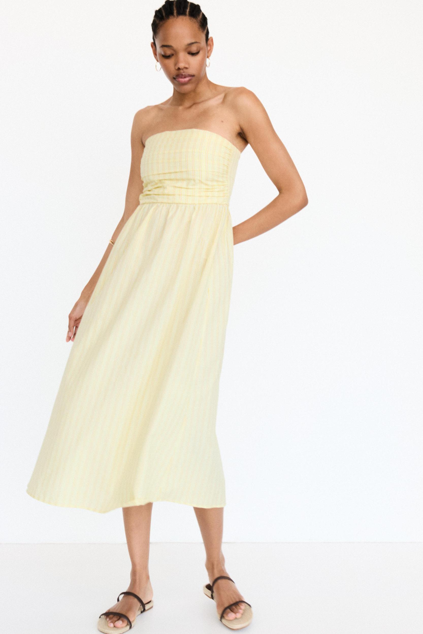 Poplin midi dress Product Image