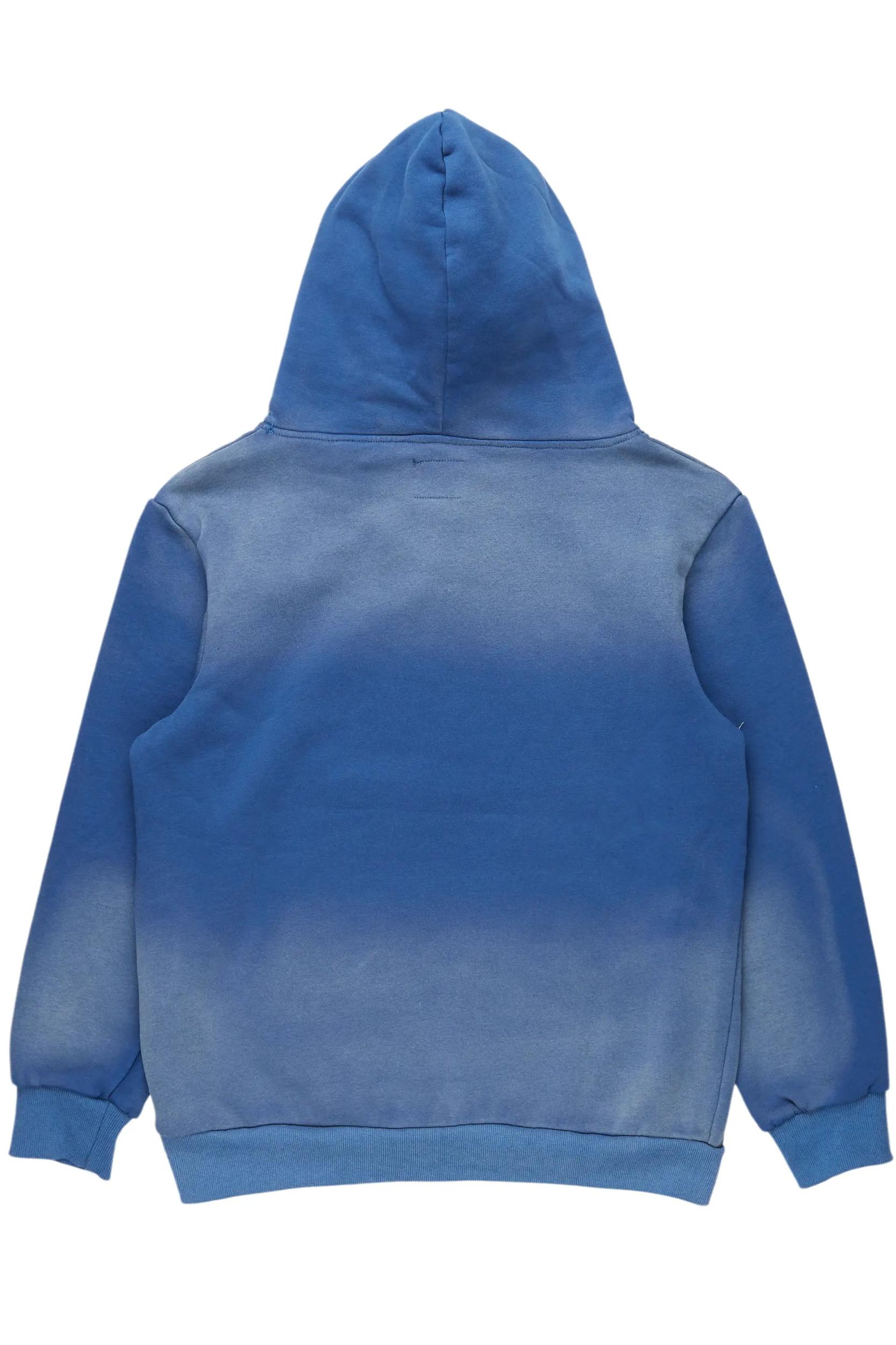 Kip Navy Graphic Hoodie Male Product Image