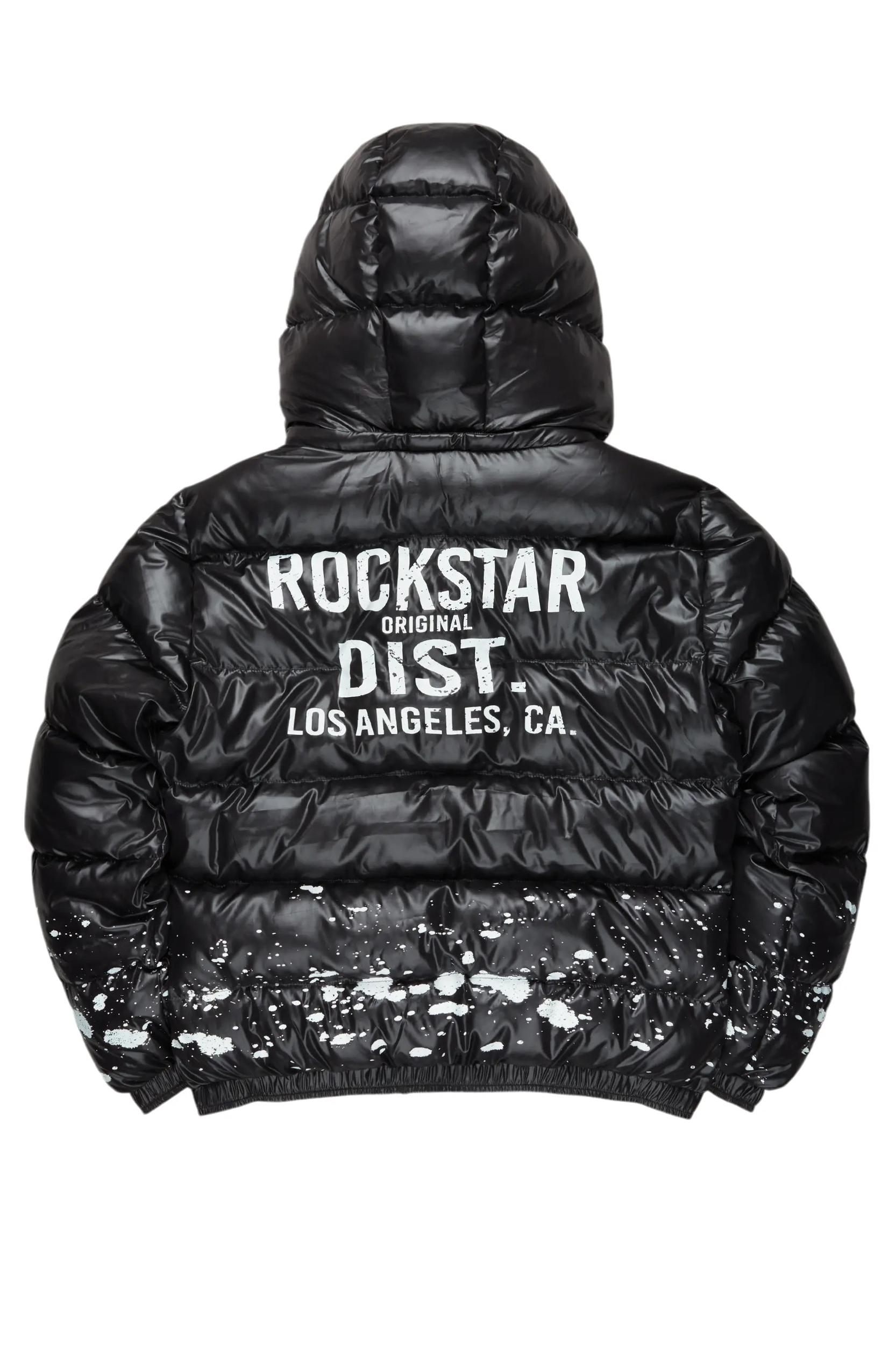 Art Dist. 2.0 Black Puffer Jacket Female Product Image