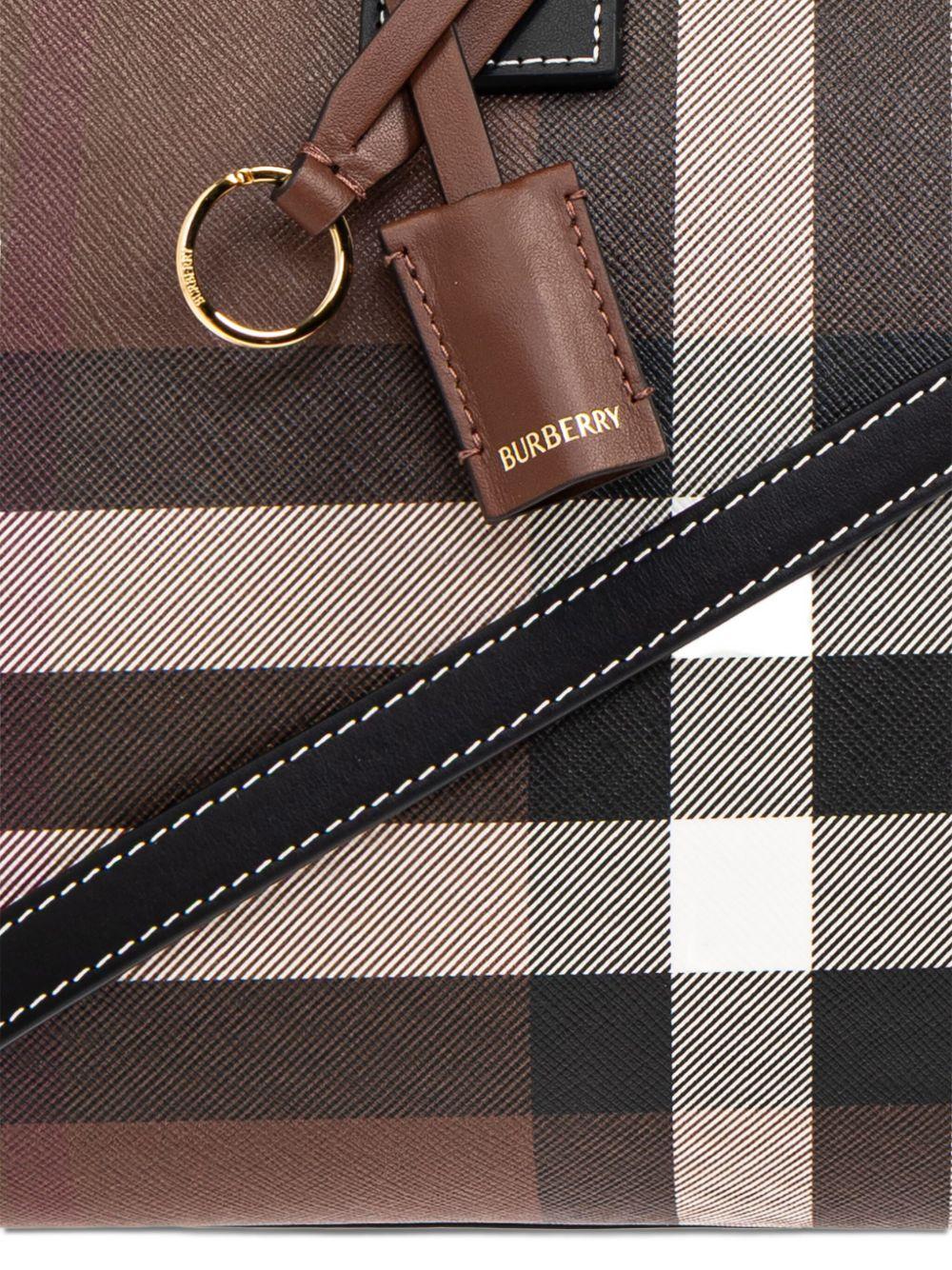 medium Check satchel bag Product Image