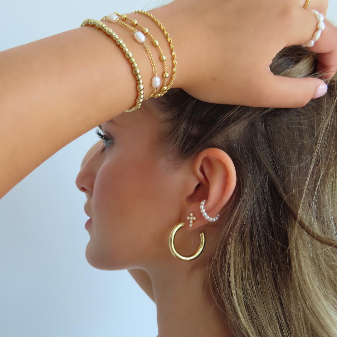 Sacred Pearl Earrings Product Image