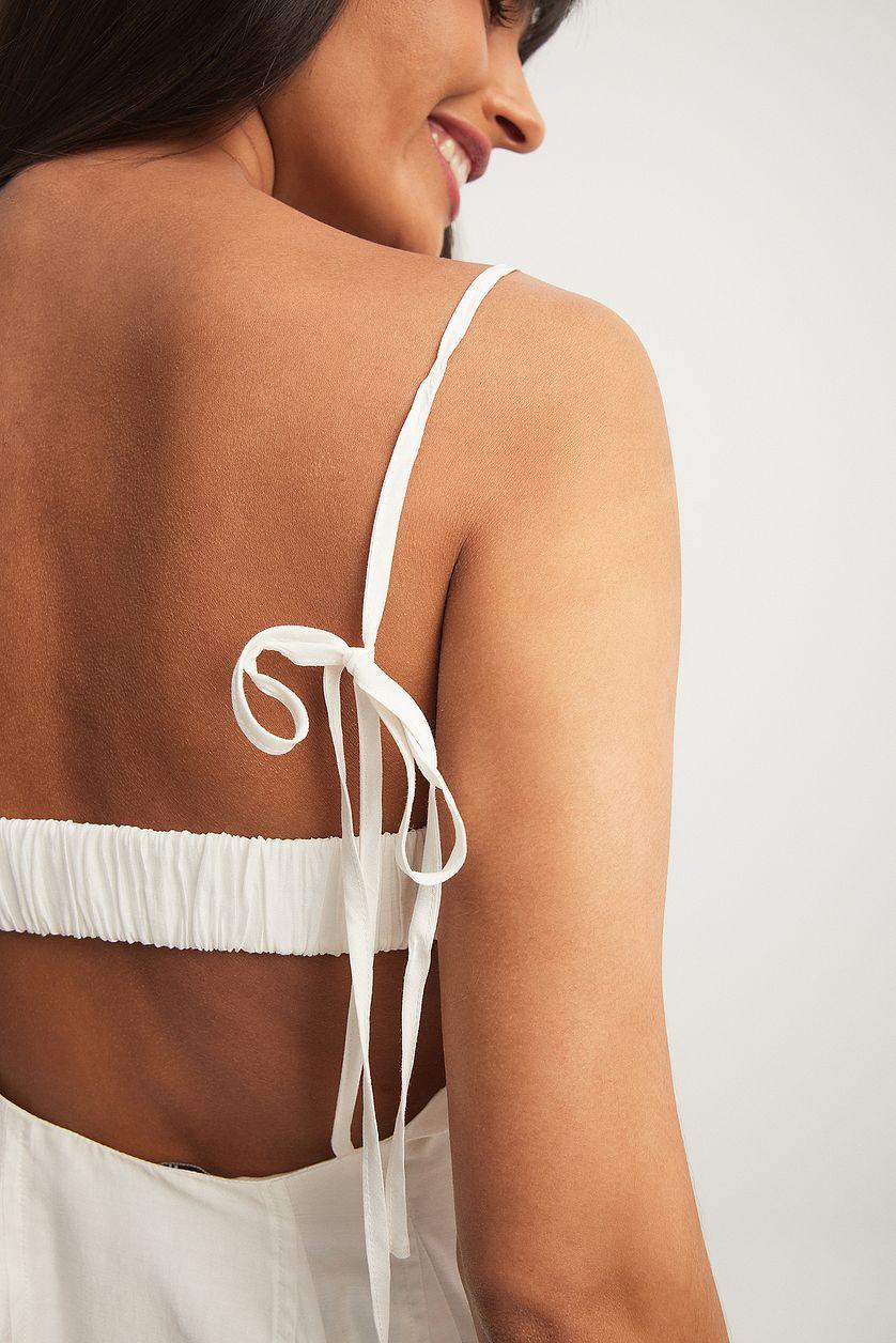 Open Back Strap Mini Dress Product Image