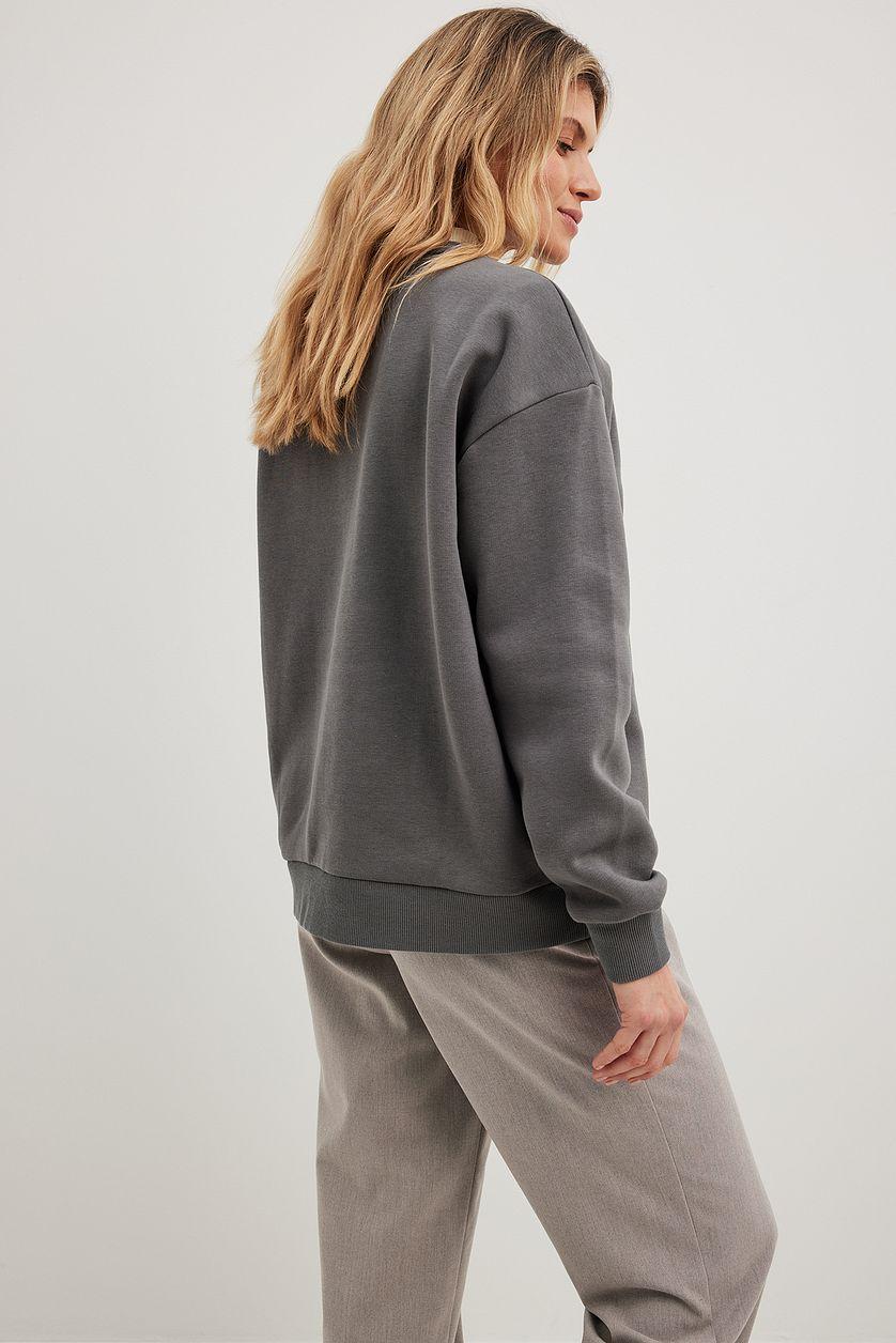 Oversized Sweatshirt Blue Product Image