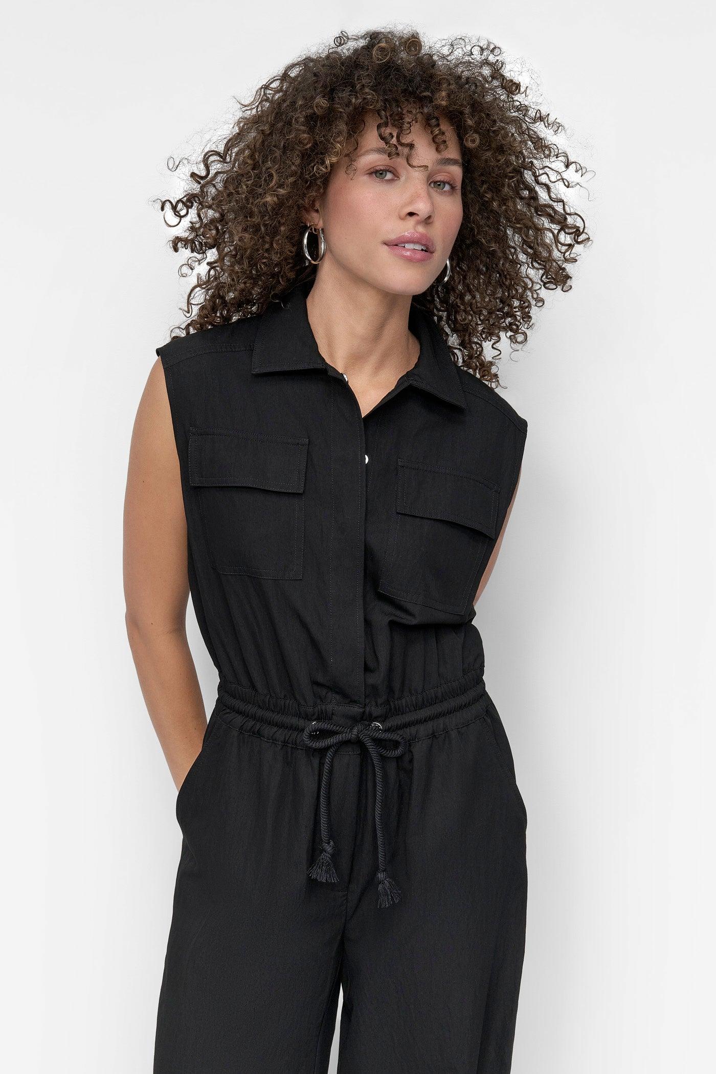 SLEEVELESS UTILITY JUMPSUIT Product Image
