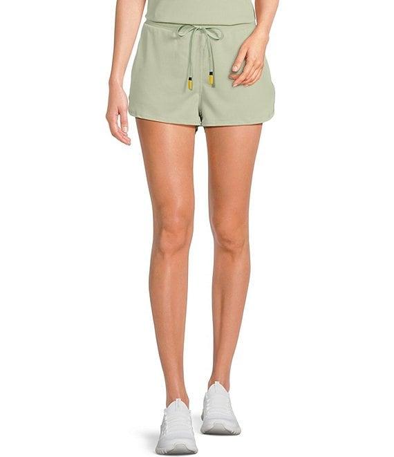 The Upside Hydra Winnie Recycled Polyester Quick Dry Moisture Wicking Drawstring Waist Mid Rise Short Product Image