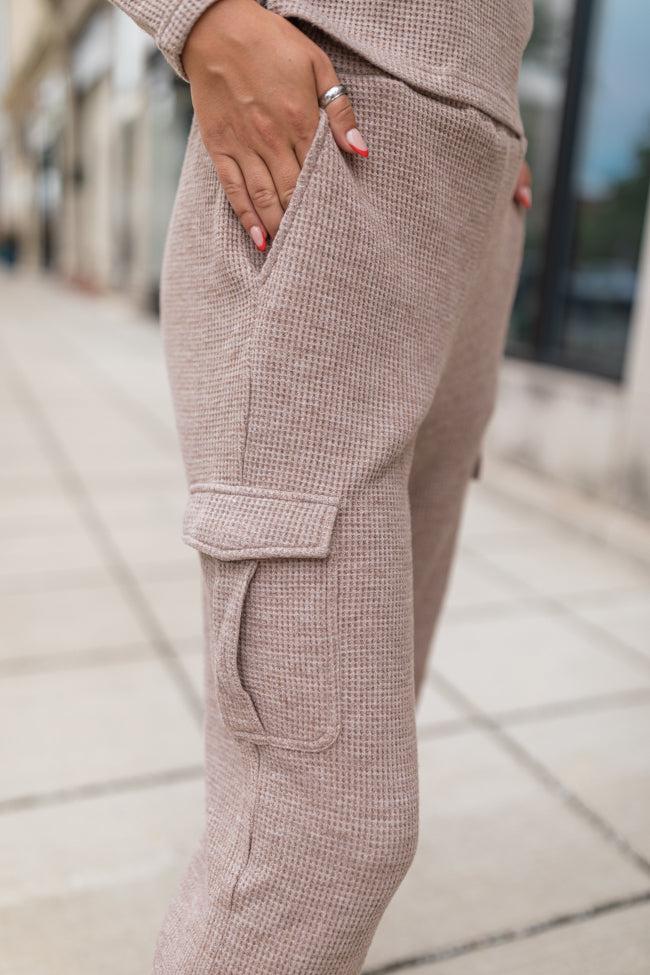 Start The Day Mushroom Waffle Knit Set FINAL SALE Product Image