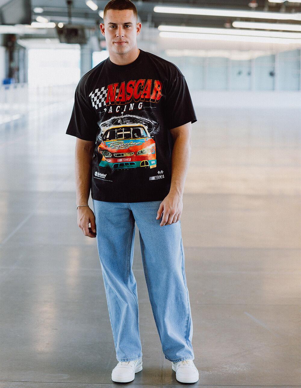 TILLYS x NASCAR Racecar Mens Boxy Tee - BLACK Product Image