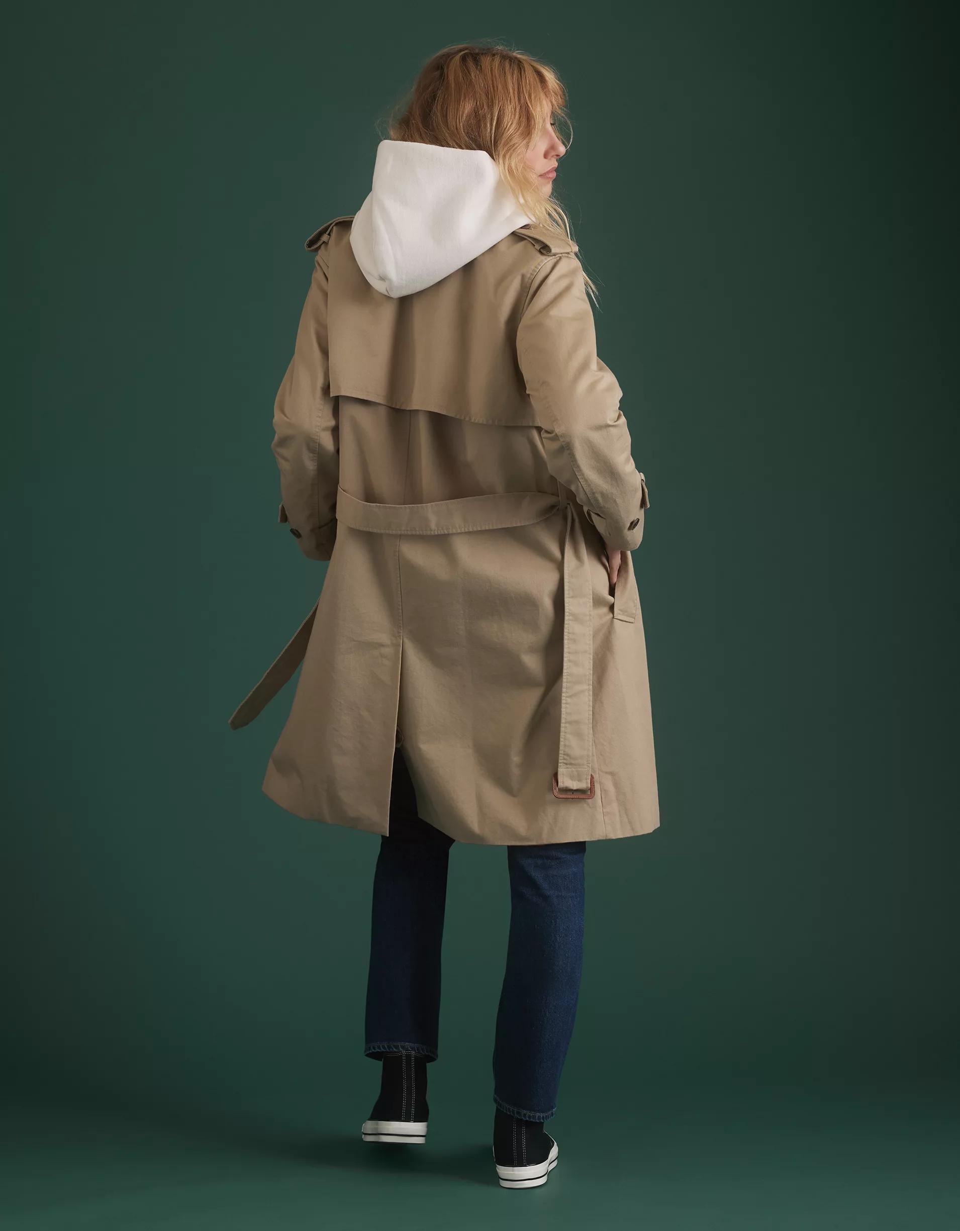 AE77 Premium Classic Trench Coat Product Image