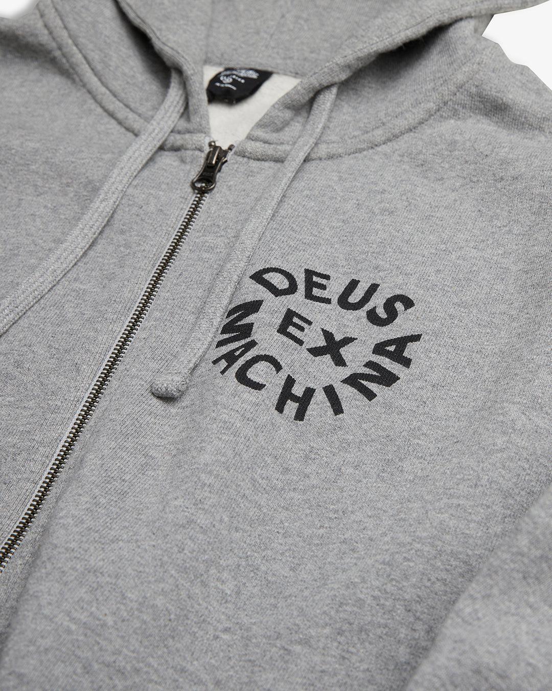 Circle Logo Hoodie - Grey Marle Product Image